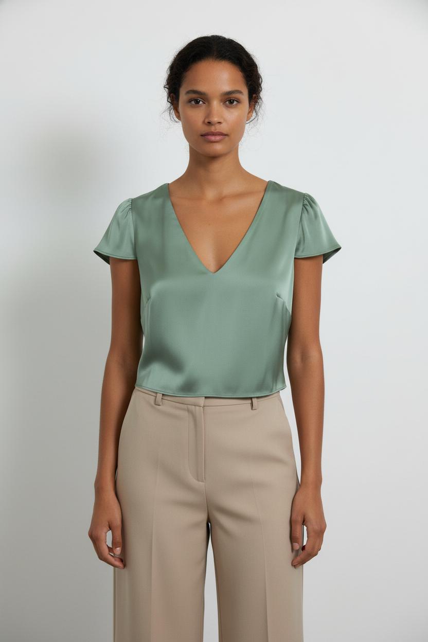 Top & tank top MAISON LEMOINE - Seconde main Green