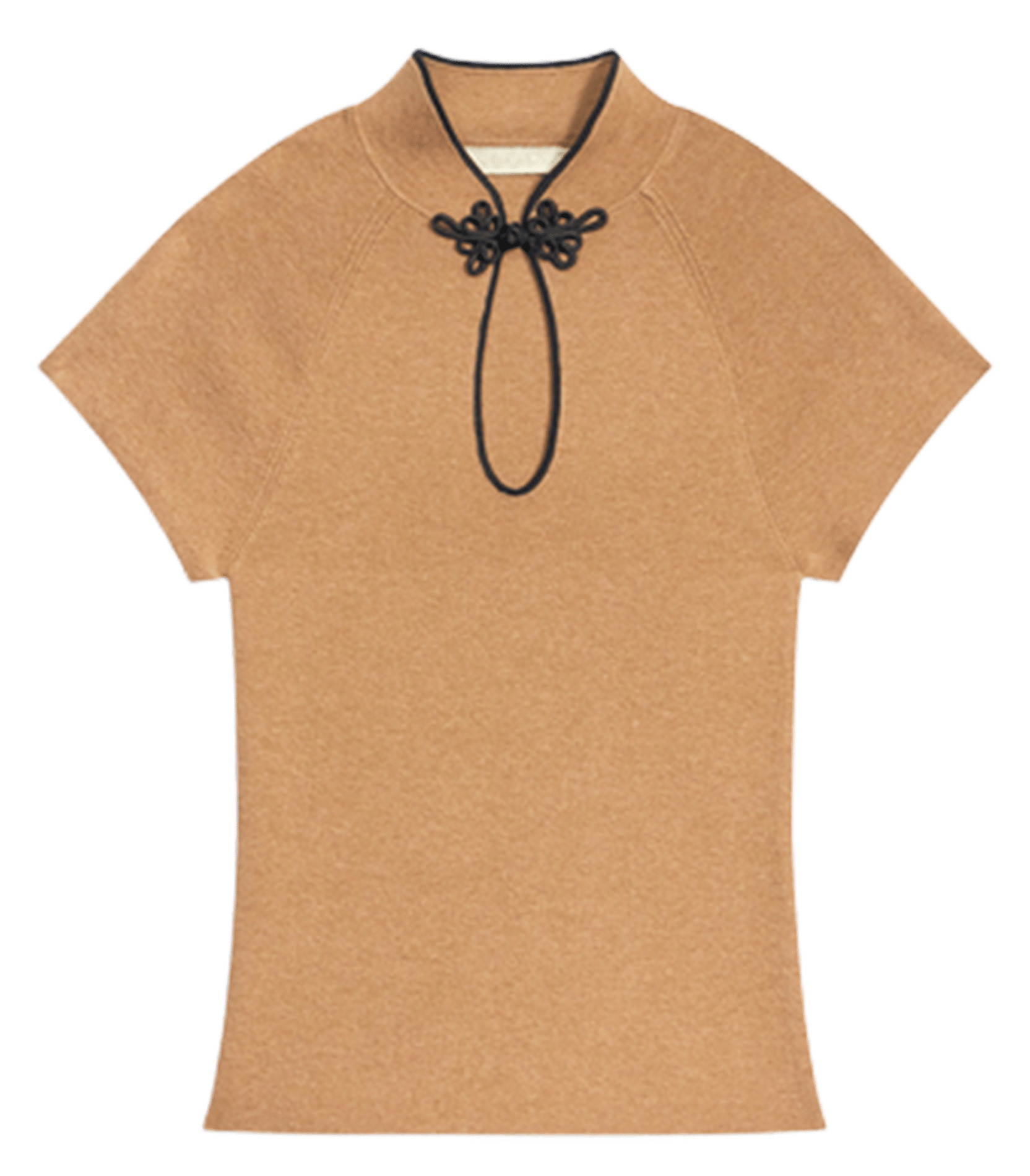 Slim-fit knit top VANESSA BRUNO Brown