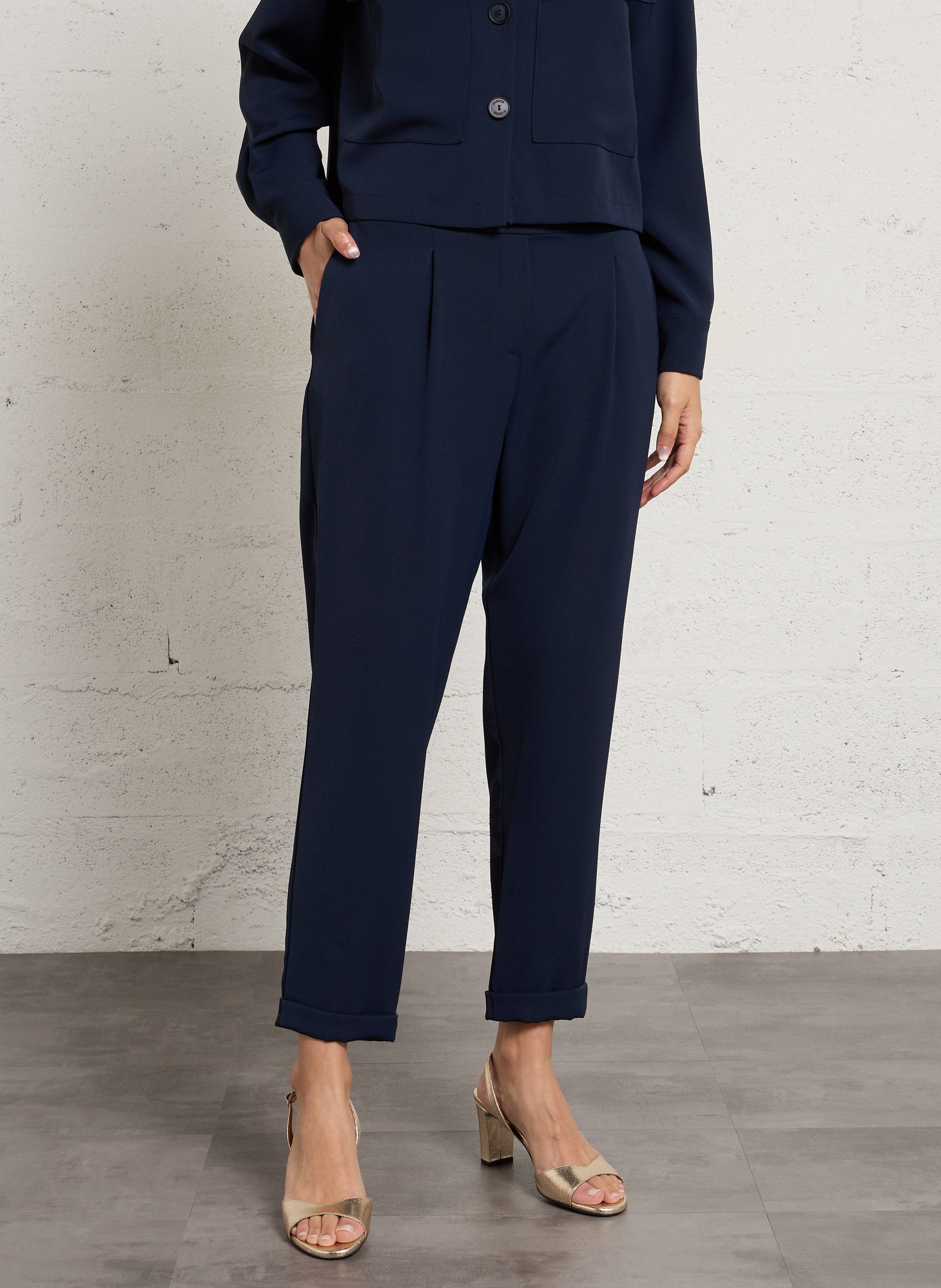 Carrot trousers PLEASE Blue
