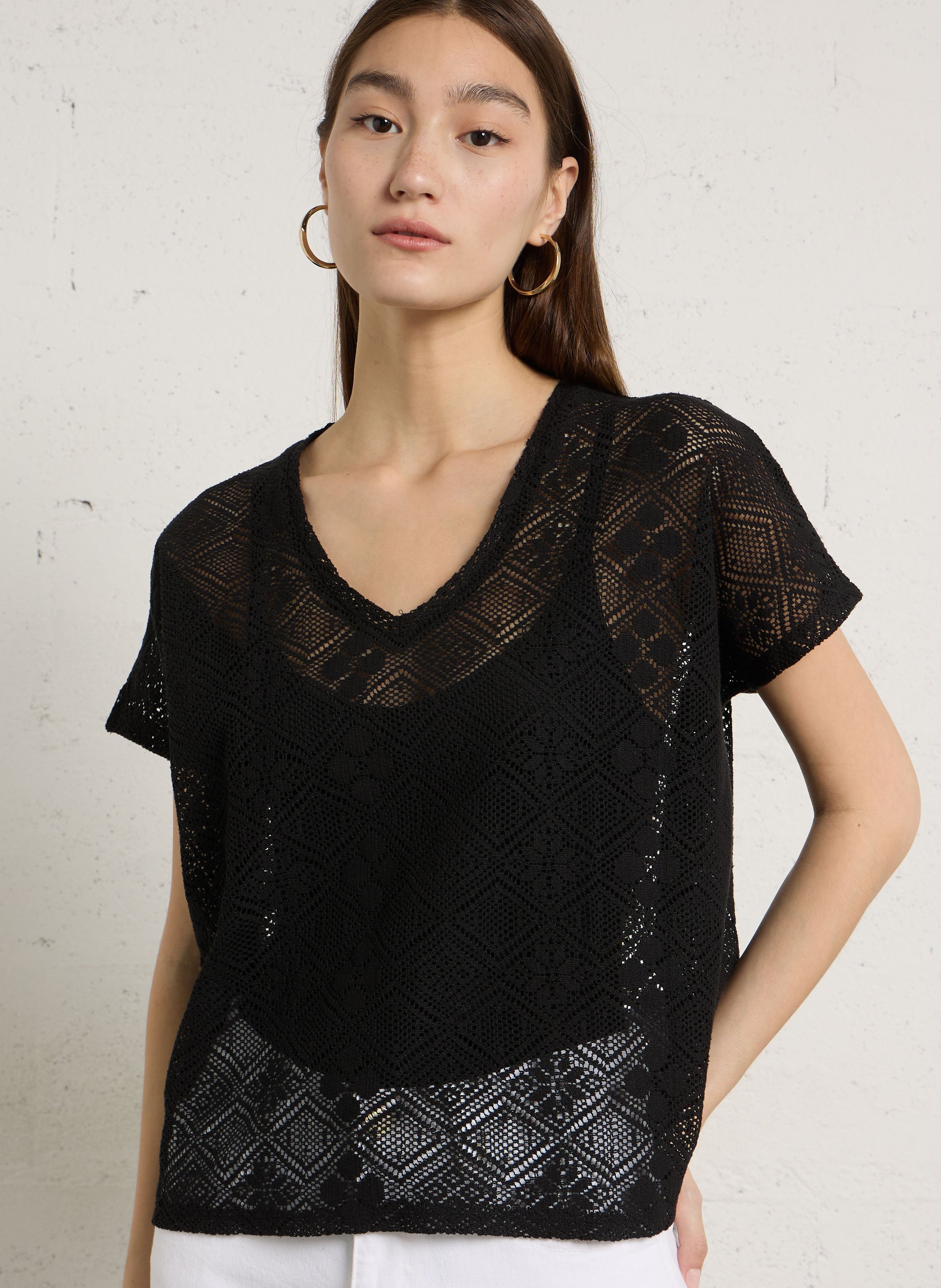 Basic cotton-mix T-shirt SUD EXPRESS