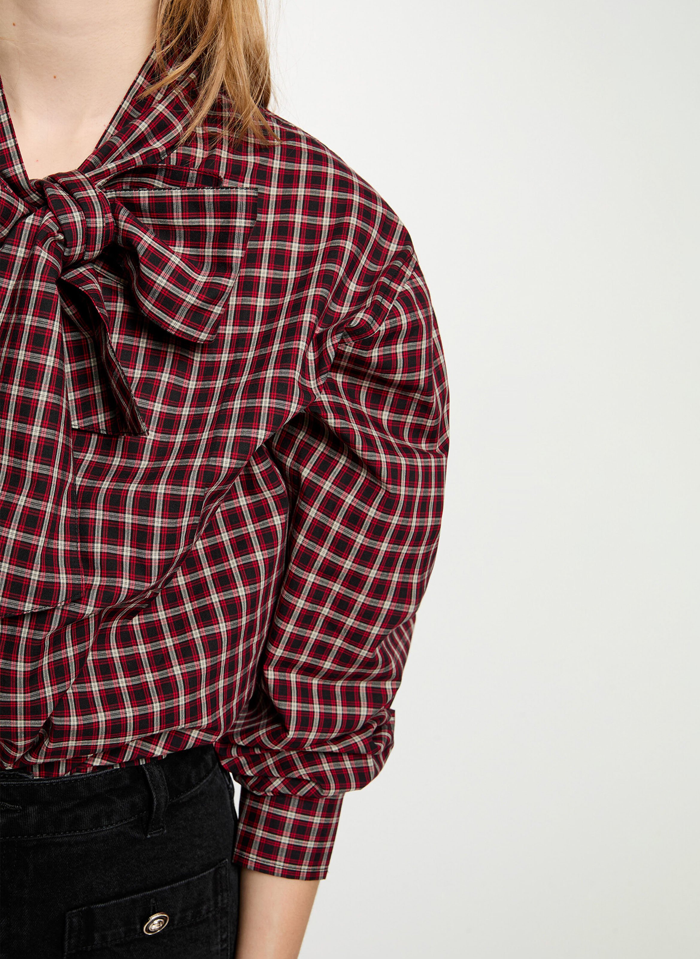 Bluse mit Stehkragen MORGAN Mehrfarbig