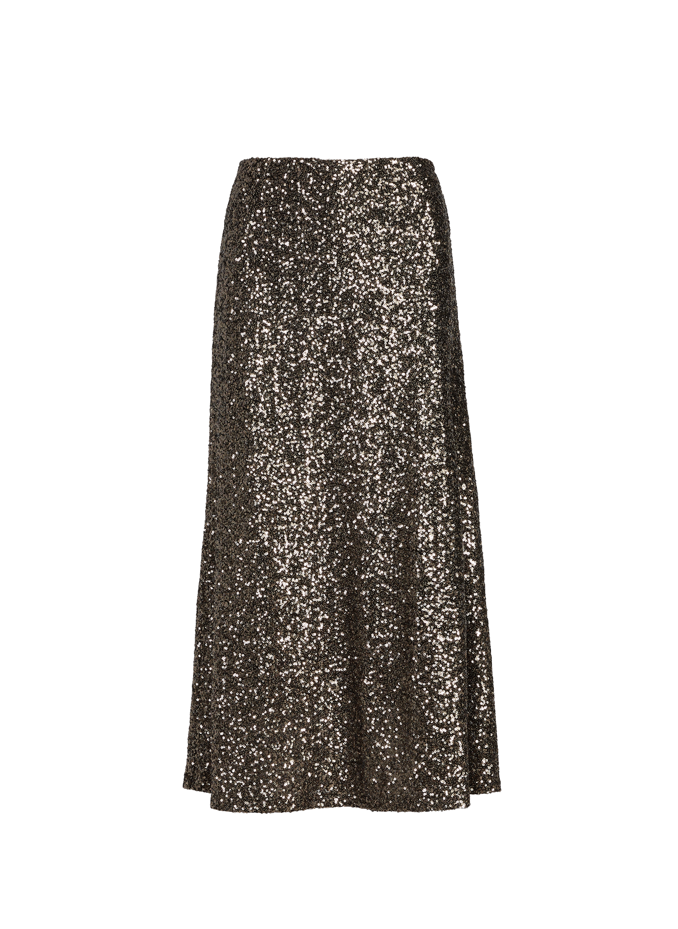 Sequin midi skirt by Bano SAISON 1865 Khaki