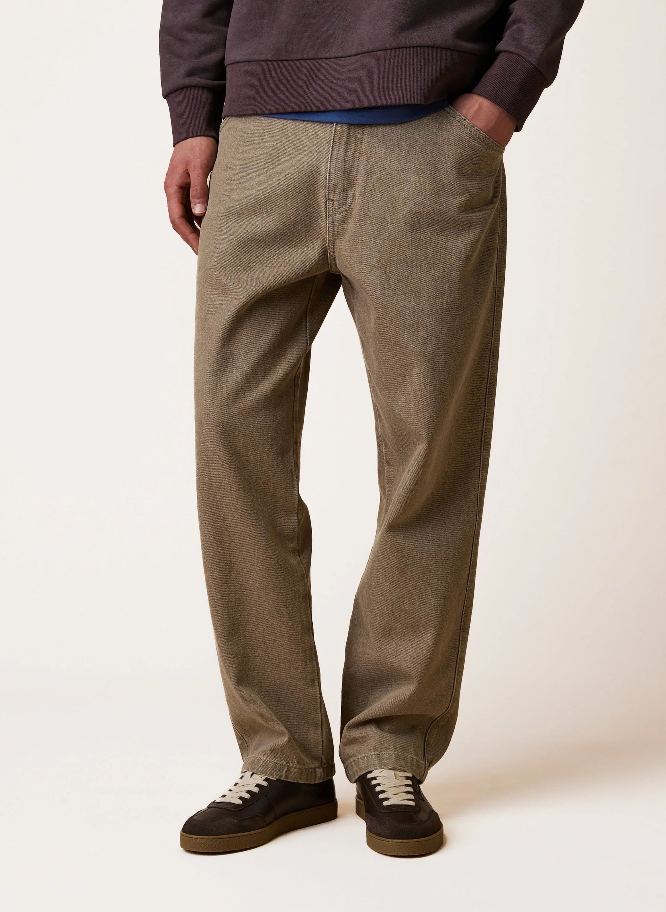 Straight-leg cotton jeans FAGUO