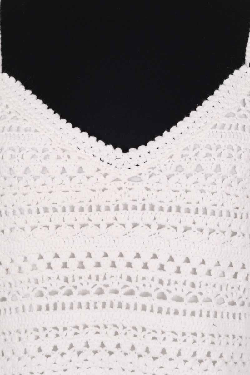 Robe SEZANE - Seconde main Blanc