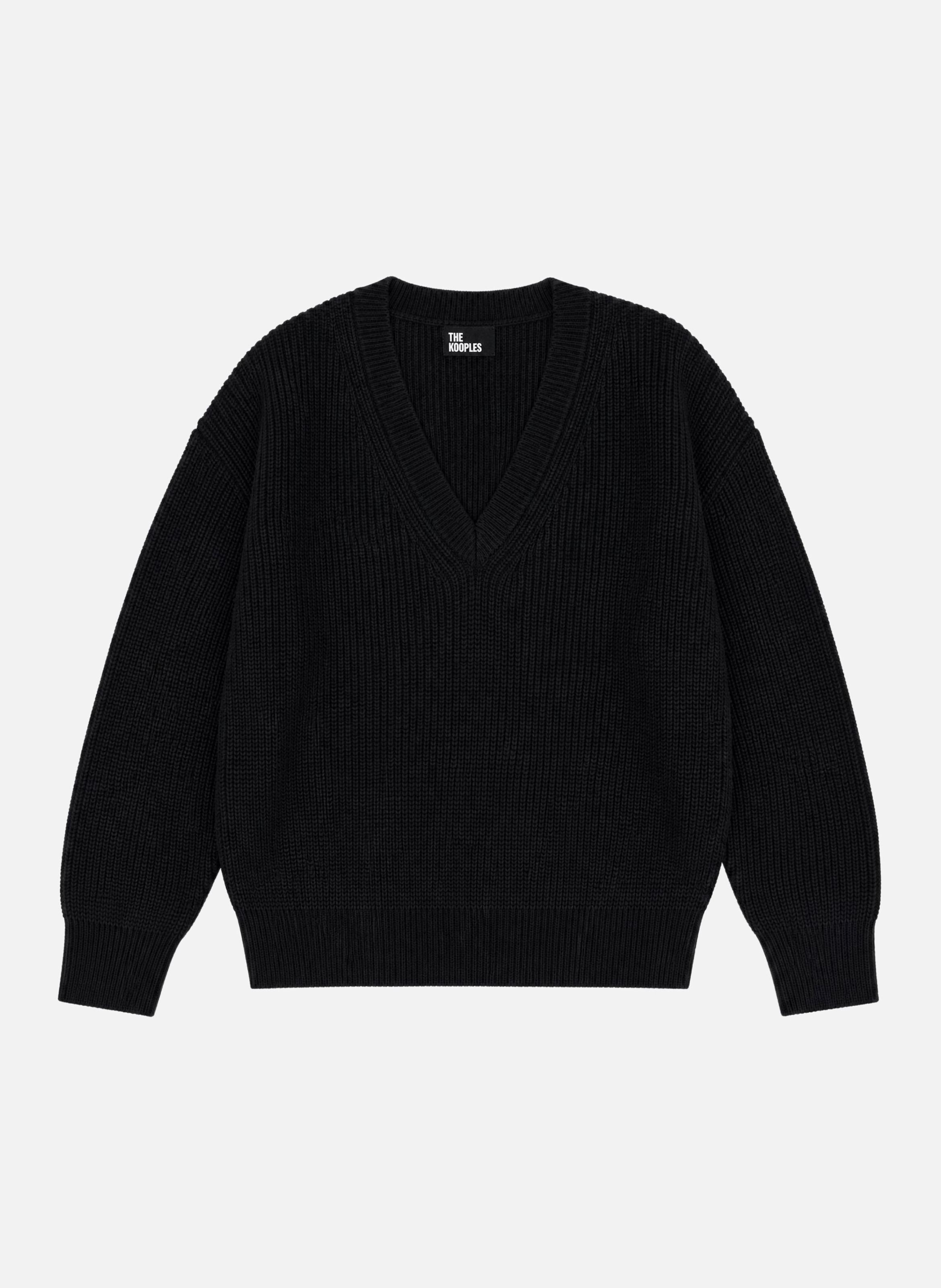 Merino wool sweater THE KOOPLES Black