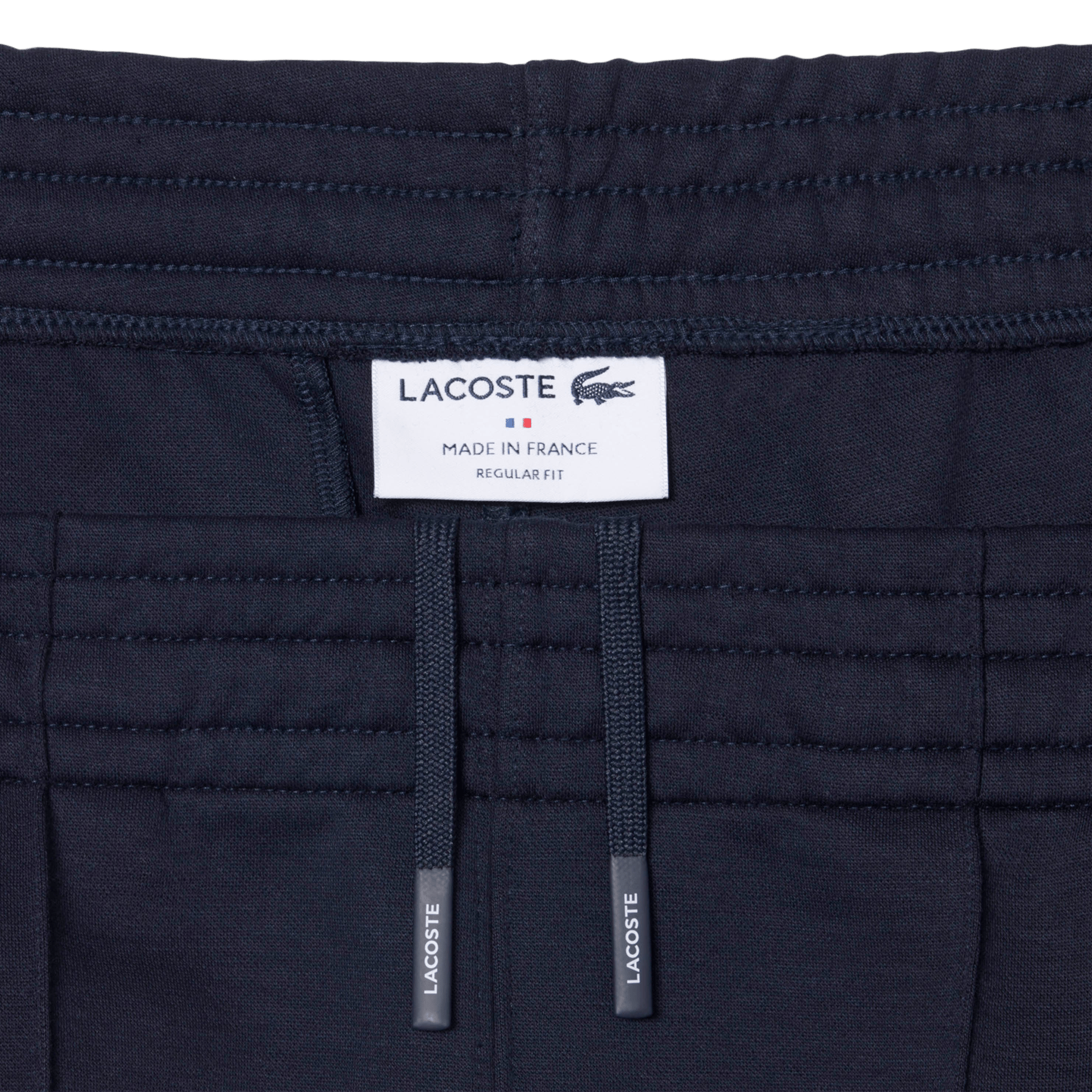 Gerade geschnittene Jogginghose aus Baumwoll-Mix LACOSTE Blau