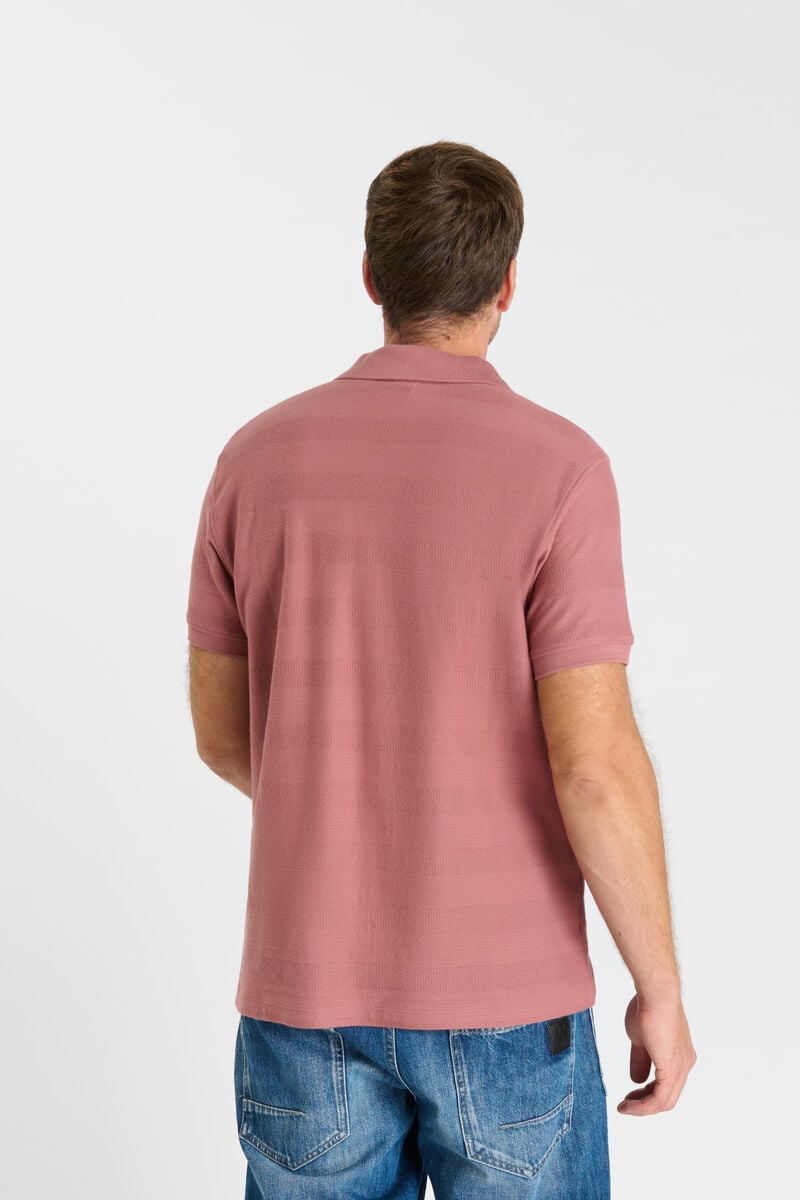Shirt-collar polo shirt LE TEMPS DES CERISES Pink