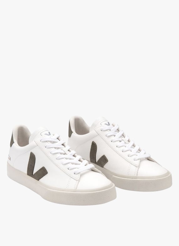 Leather low-Top sneakers Khaki Veja Women Place des Tendances