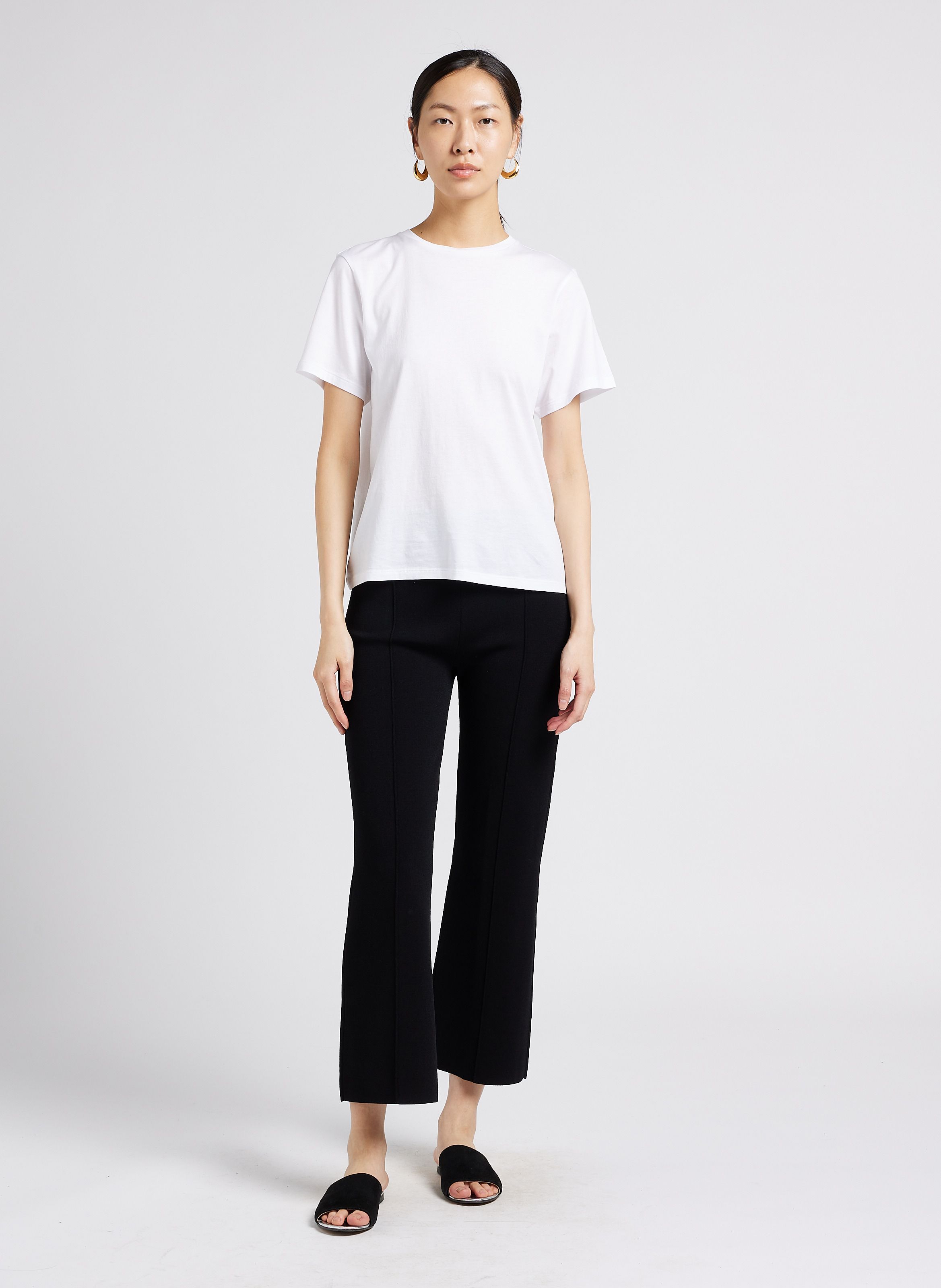 403 Theory Classic Crepe Wide Pull On L | labiela.com