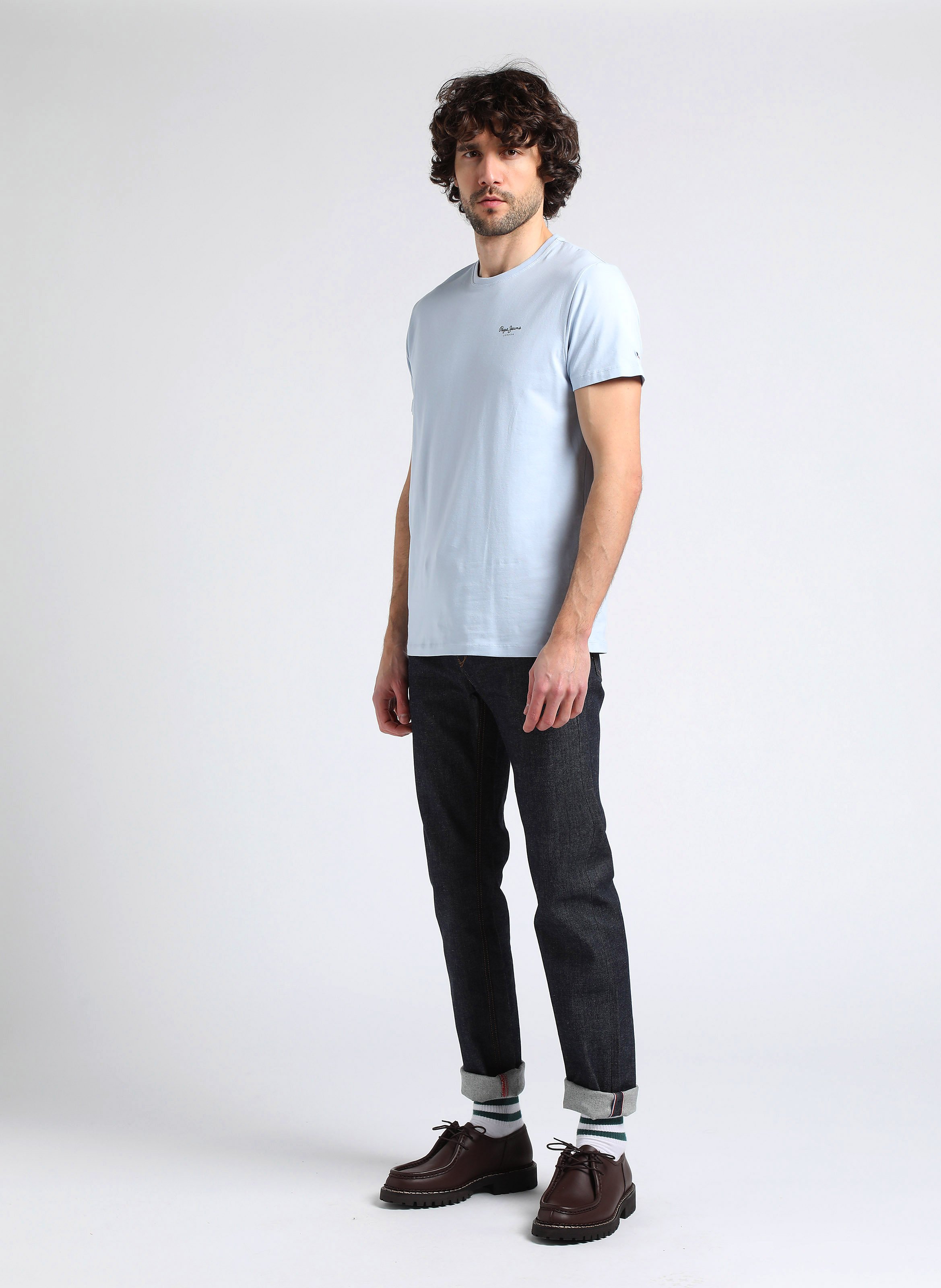 Pepe Jeans Red Cotton Men T-Shirt