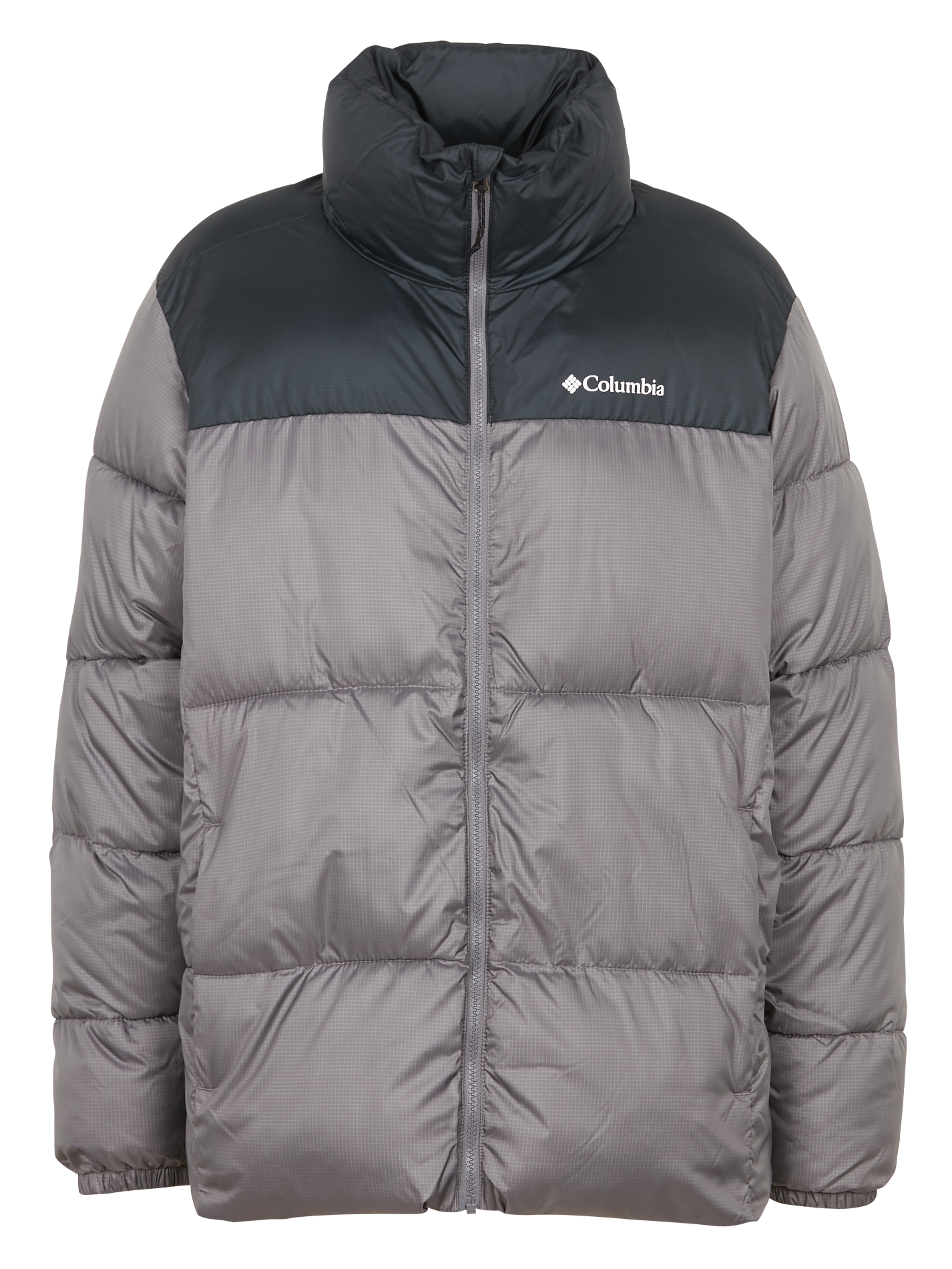 High-neck down jacket COLUMBIA Silver