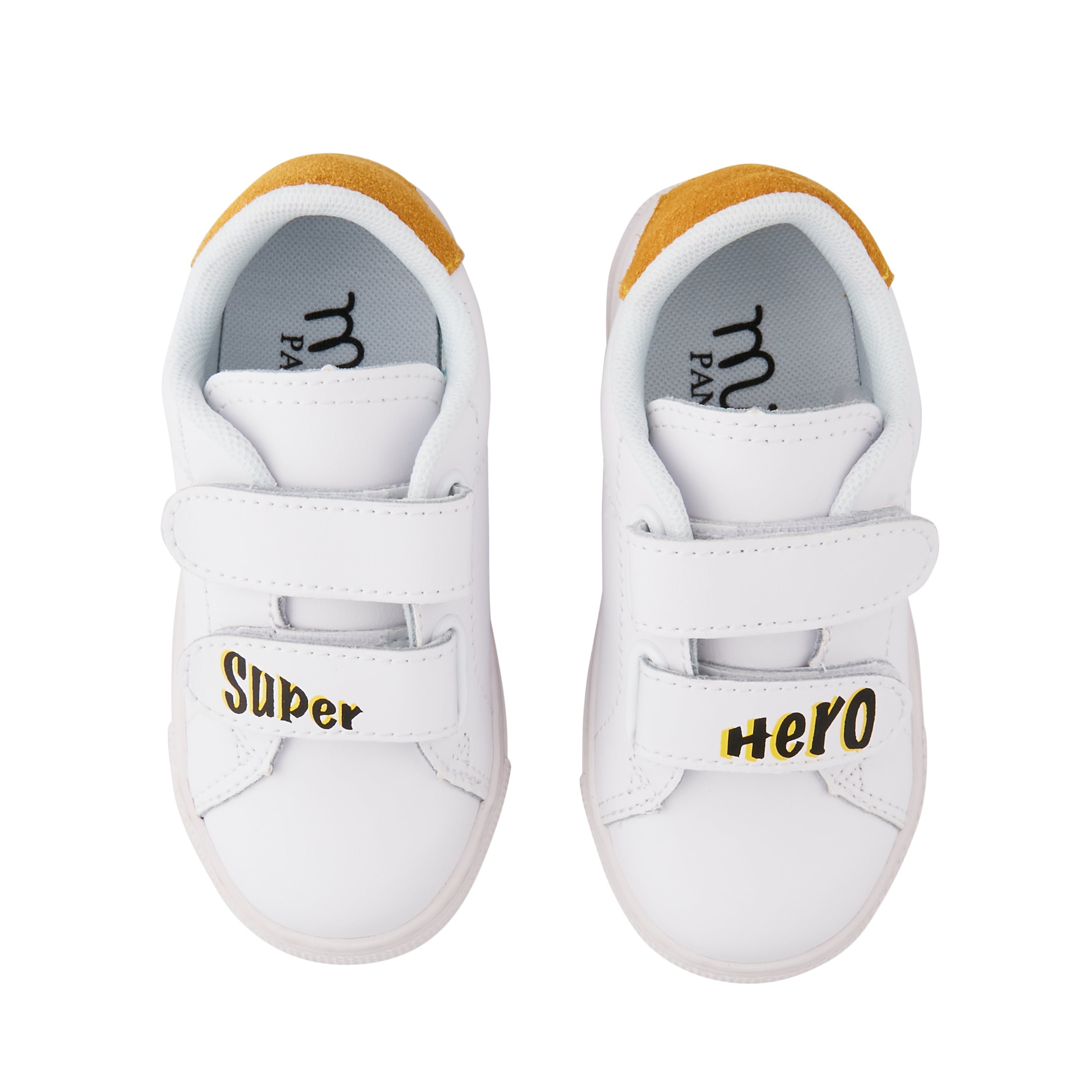 Leather sneakers BONS BAISERS PARIS White