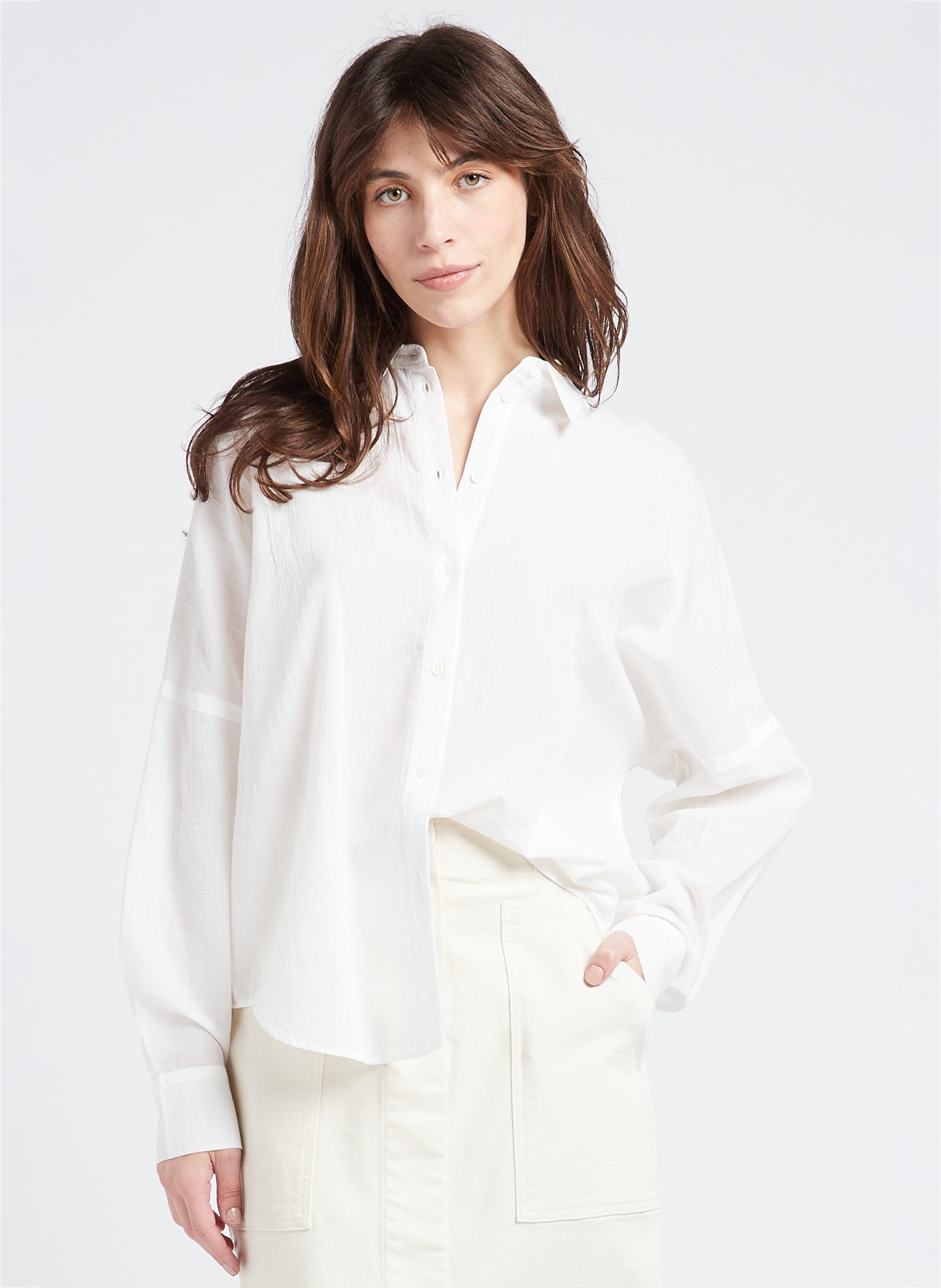 Blouse met klassieke kraag COLLECTORS CLUB