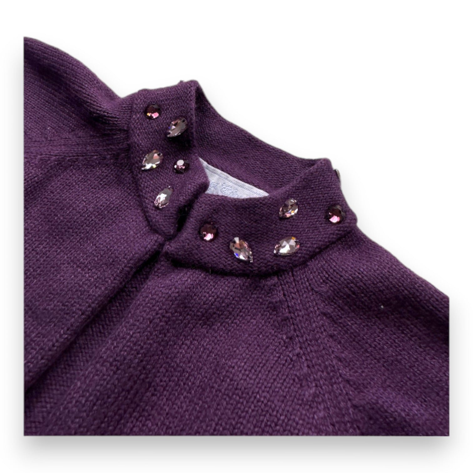 Purple Baby Cardigan - 18 months TARTINE ET CHOCOLAT - seconde-main Purple