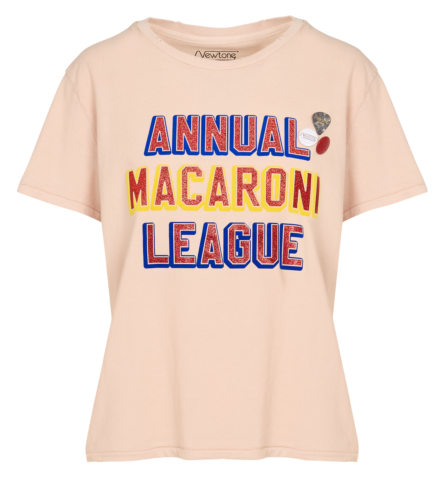 Oversized cotton screen-printed t-shirt NEWTONE Grey