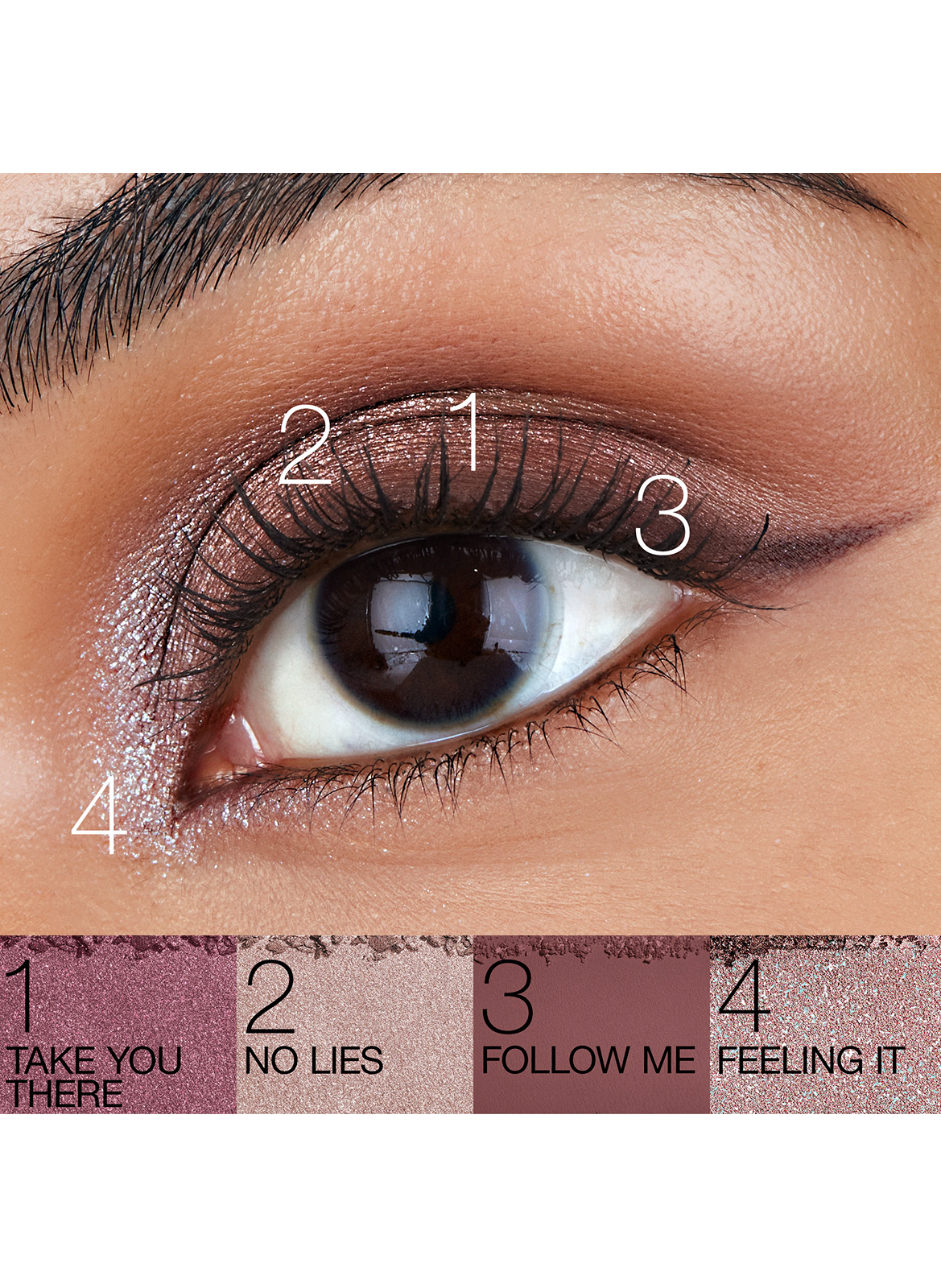 Afterglow Tempting Eyeshadow Palette NARS Love me not