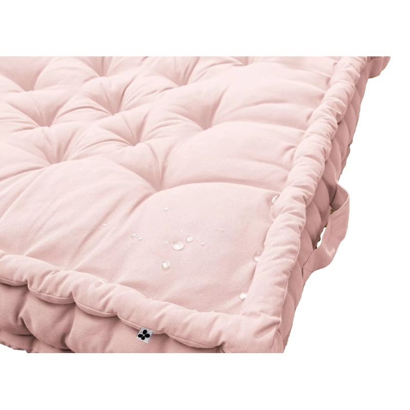 Water-repellent outdoor floor cushion L'EFFET PAPILLON Beige