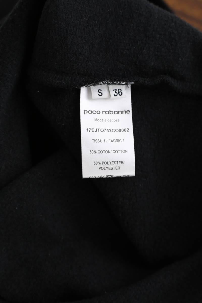 Cotton sweater PACO RABANNE - Seconde Main Black