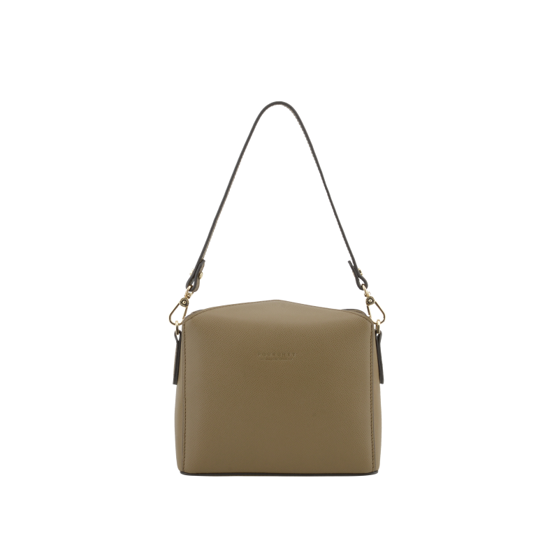 Crossbody bag - cowhide leather POURCHET