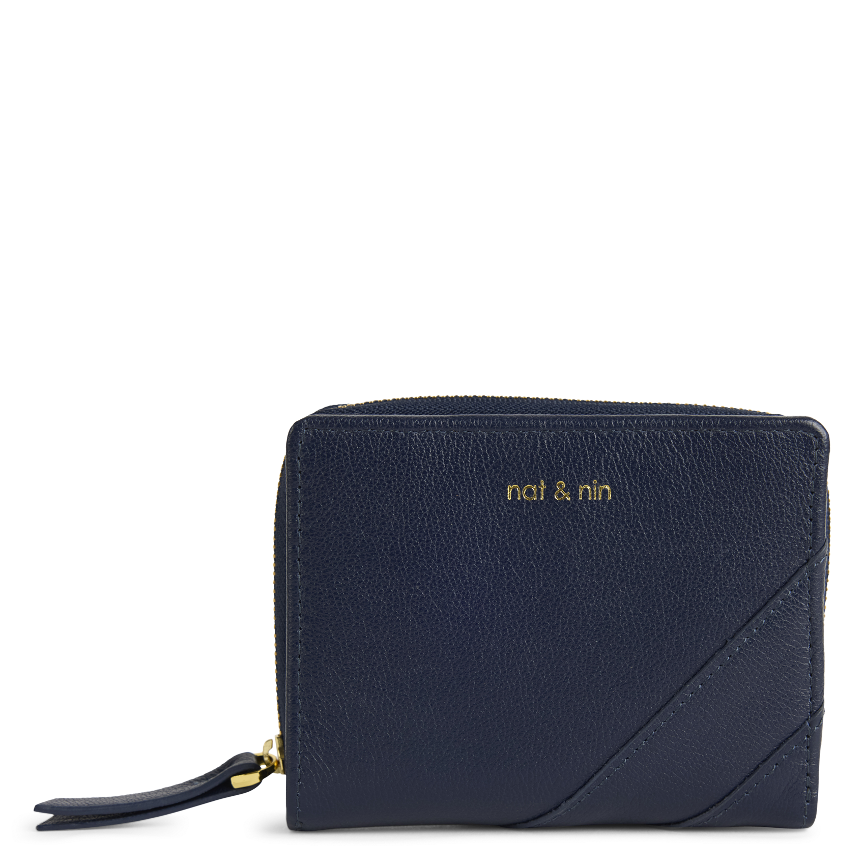 Portefeuille en cuir NAT & NIN