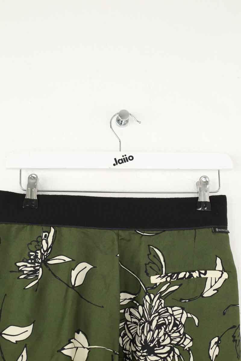 Carrot trousers MONCLER - Seconde Main Khaki