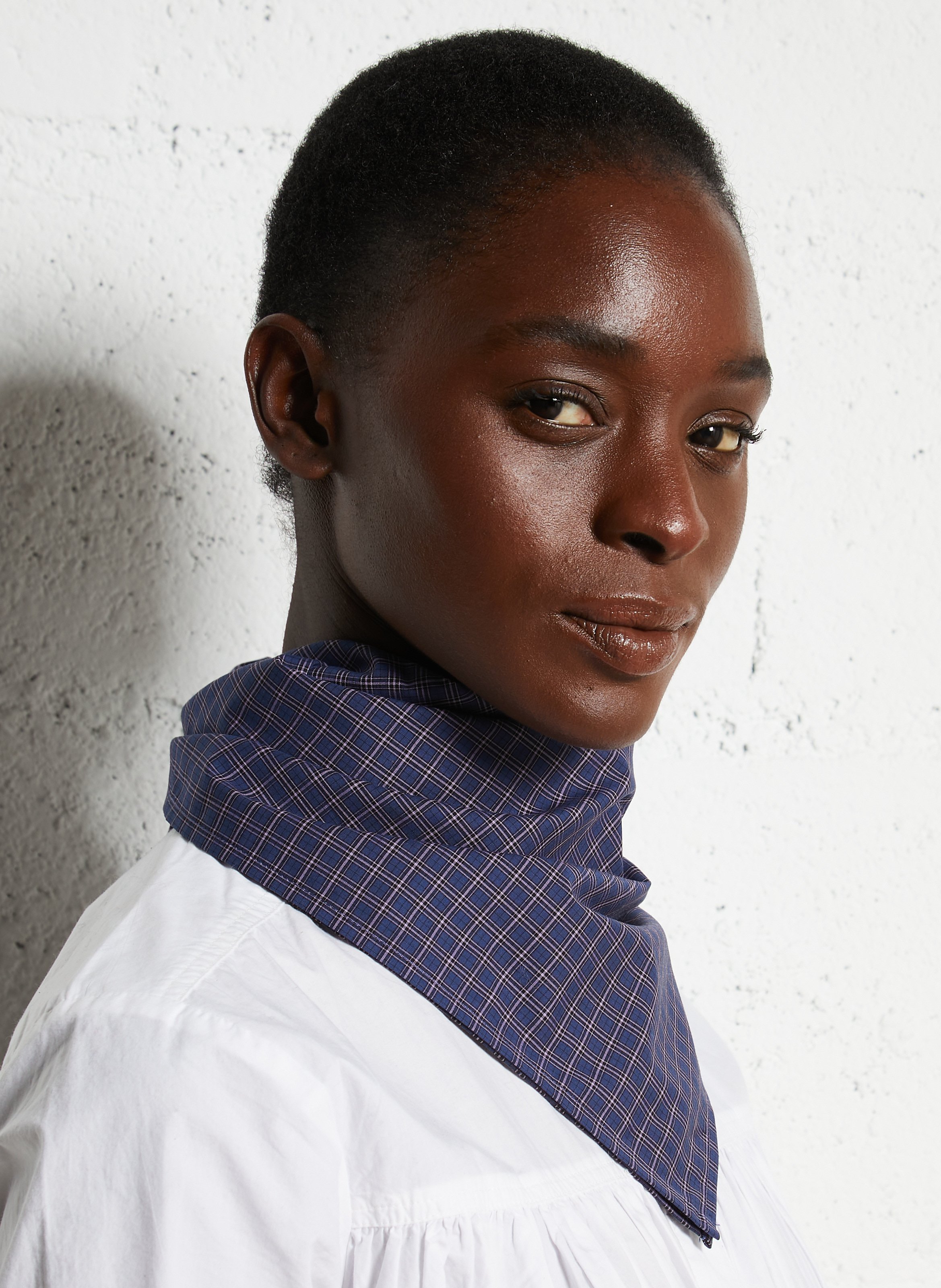 Foulard van katoen THE NEW SOCIETY Violet