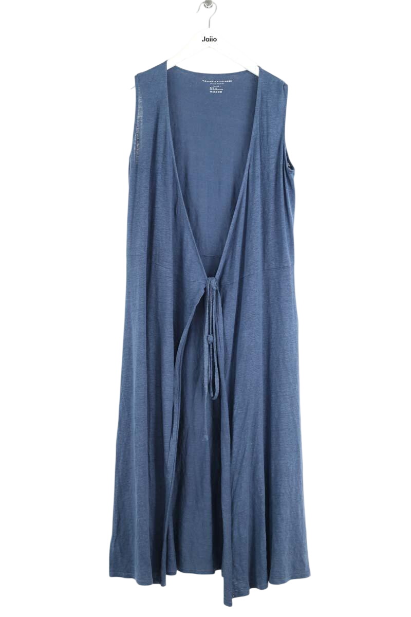 Dress MAJESTIC FILATURES - SECONDE MAIN Blue