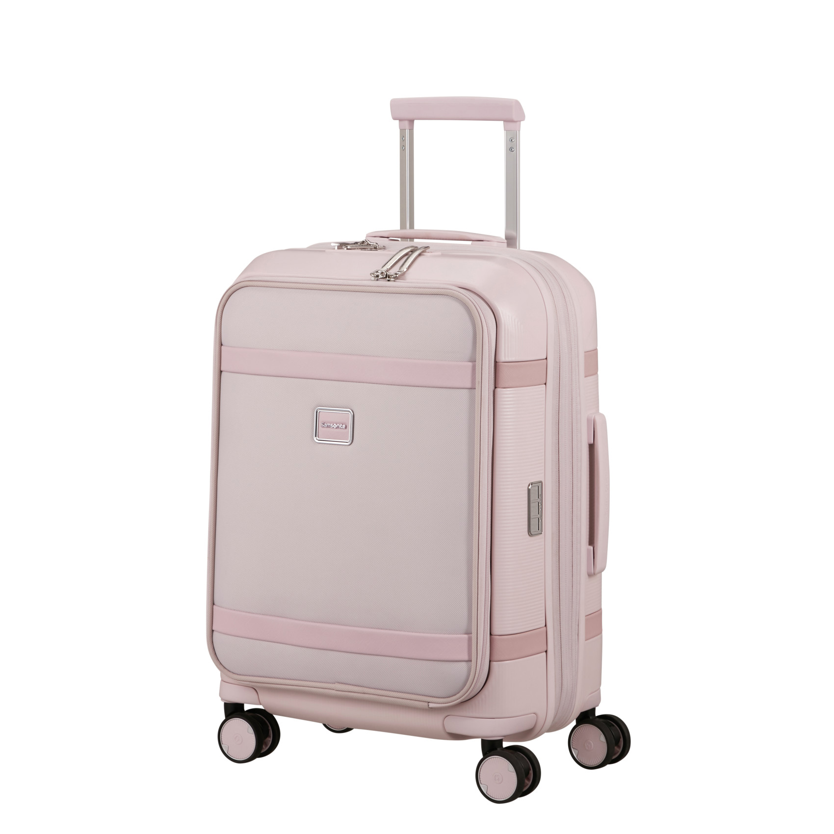 Image suitcase 4 wheels size small SAMSONITE Pink