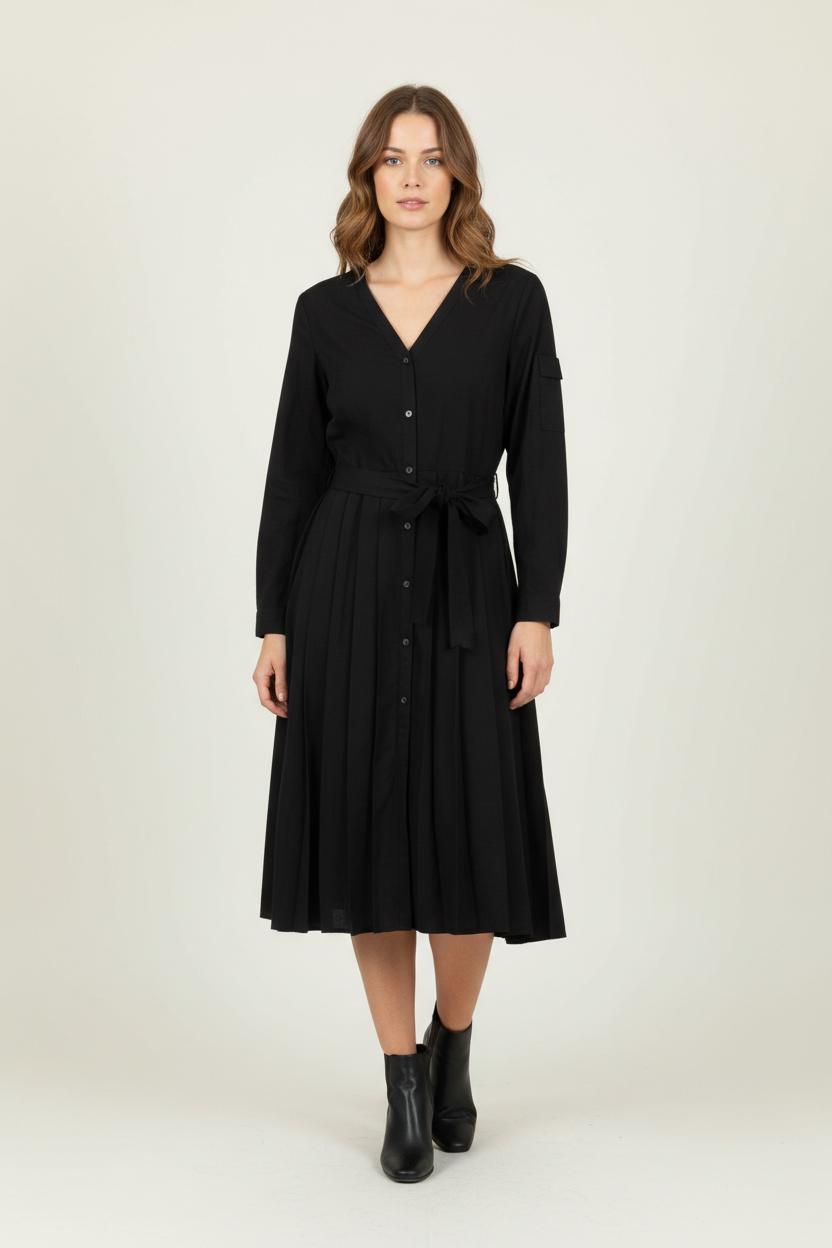 Long dress COMPTOIR DES COTONNIERS - Seconde main Black