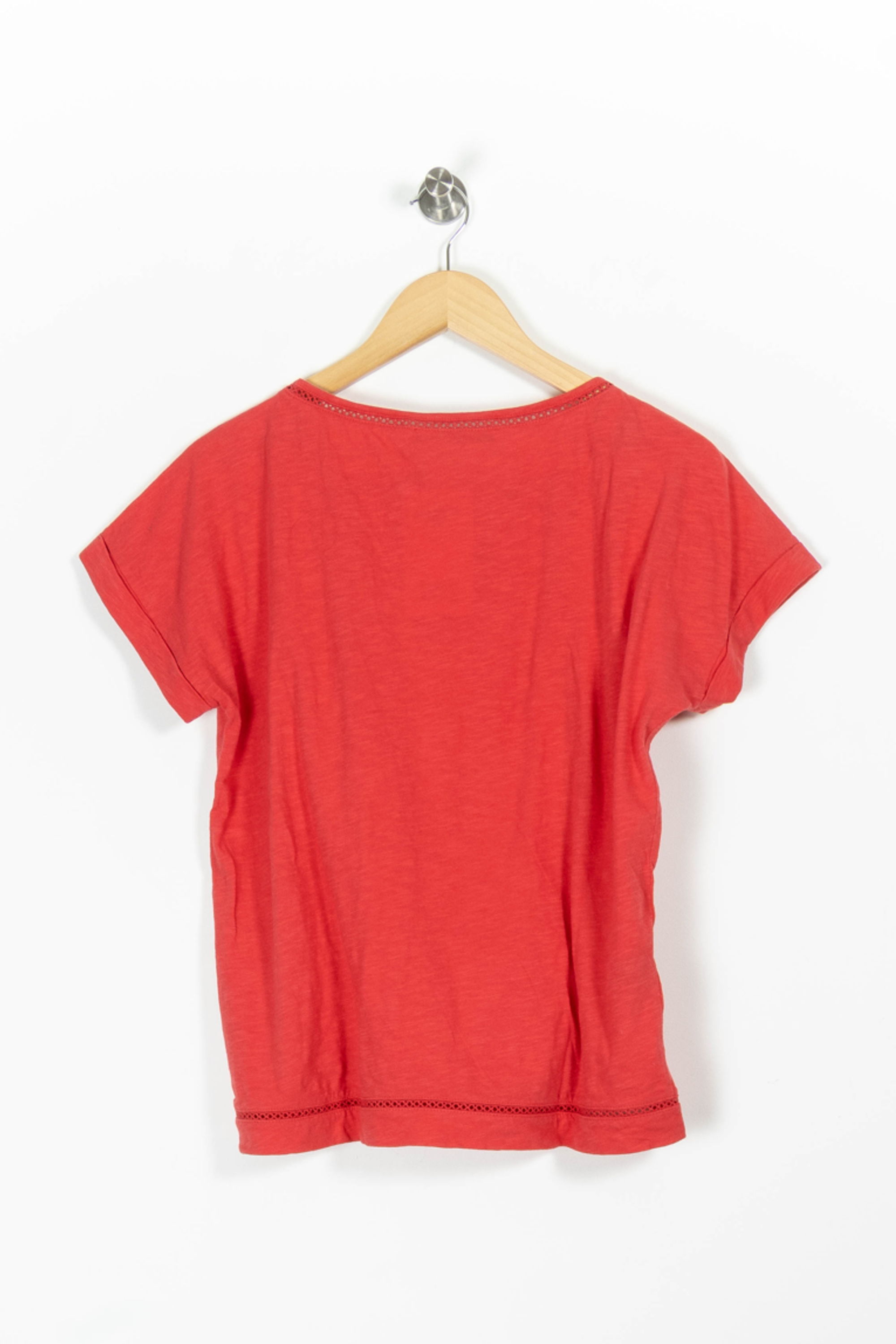 Tommy Badge T-shirt COMPTOIR DES COTONNIERS - Seconde main Pink