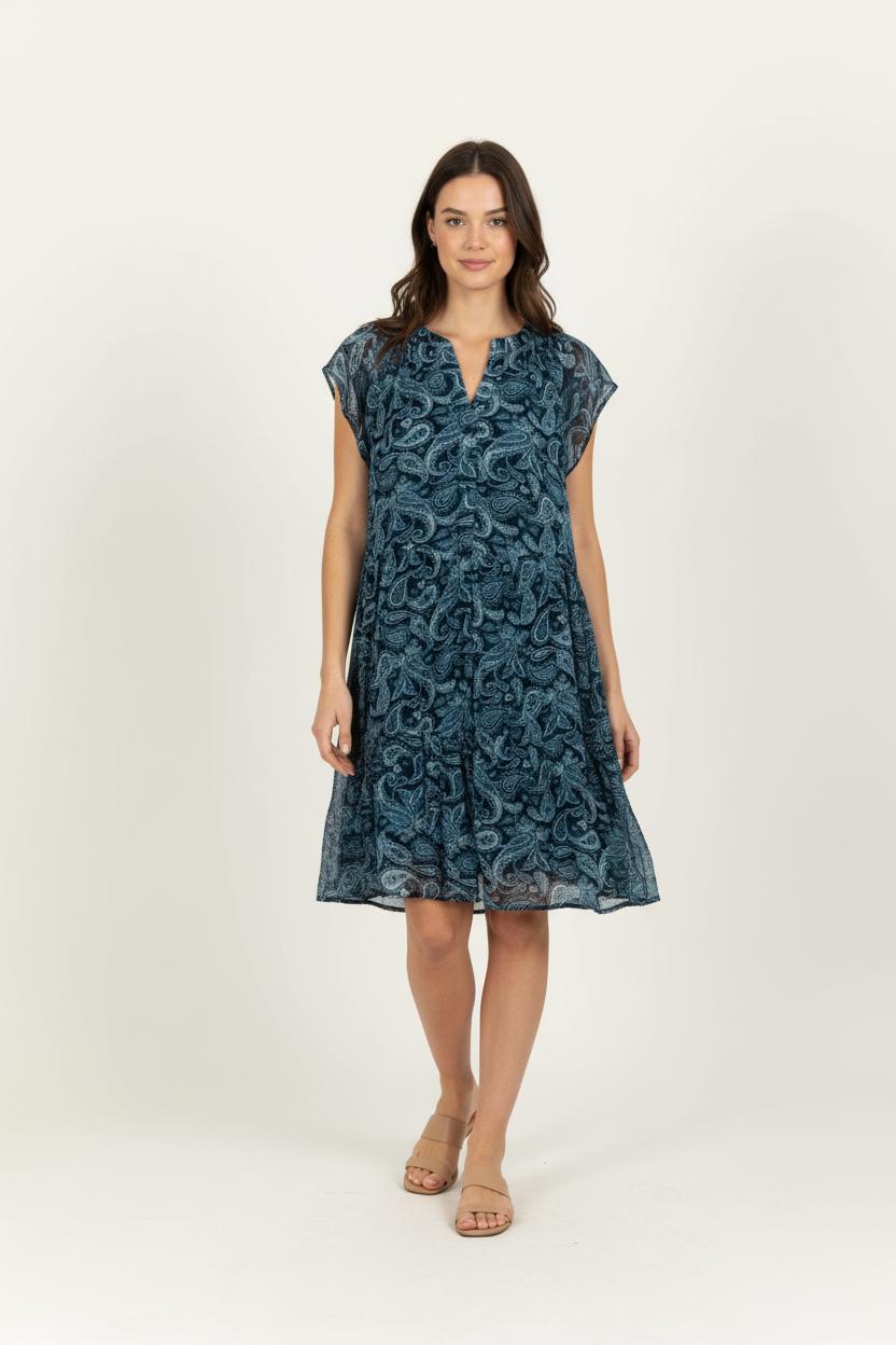 Robe courte & midi MARIE SIXTINE - SECONDE MAIN Bleu