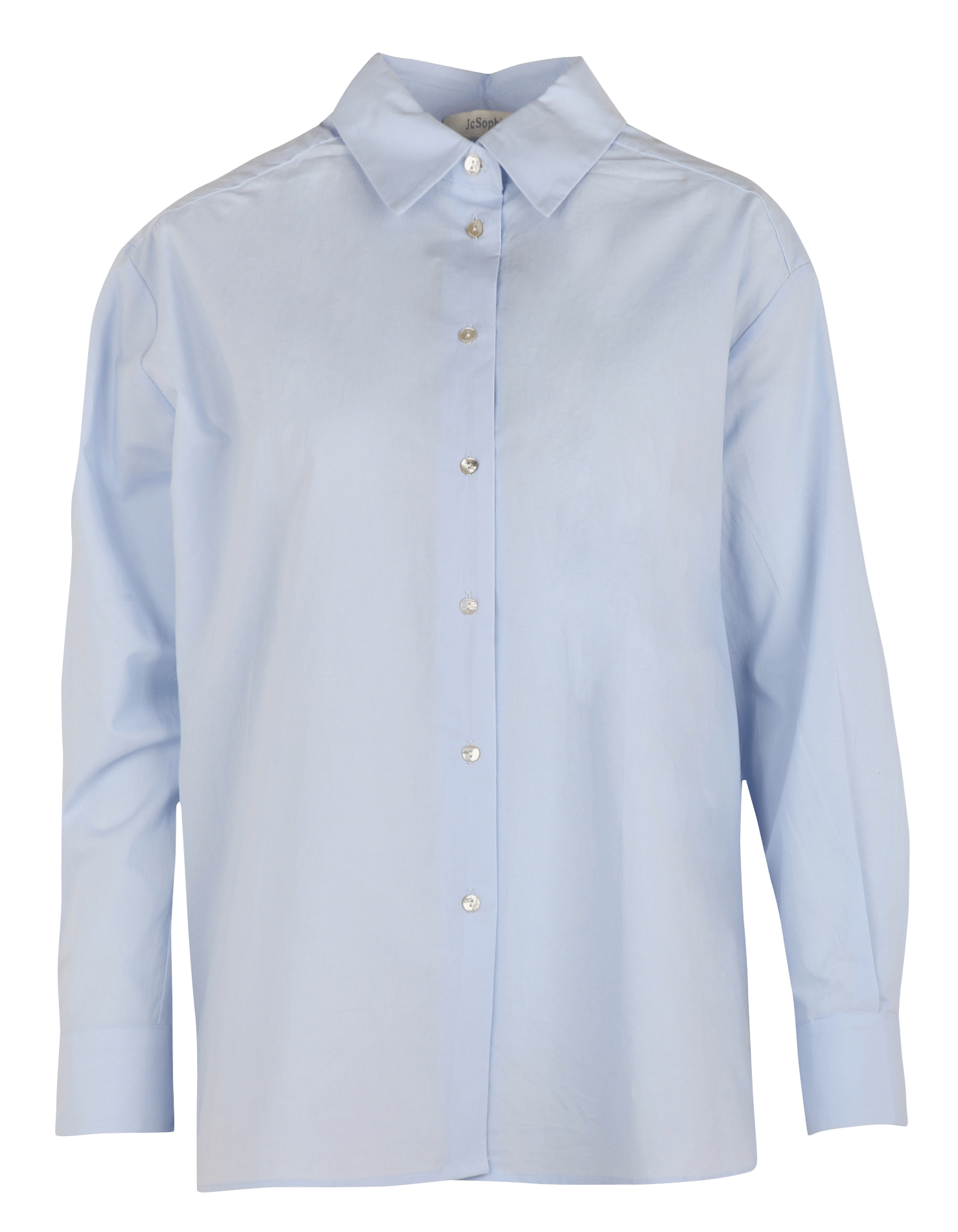 Blouse à col rond rayée en coton JC SOPHIE