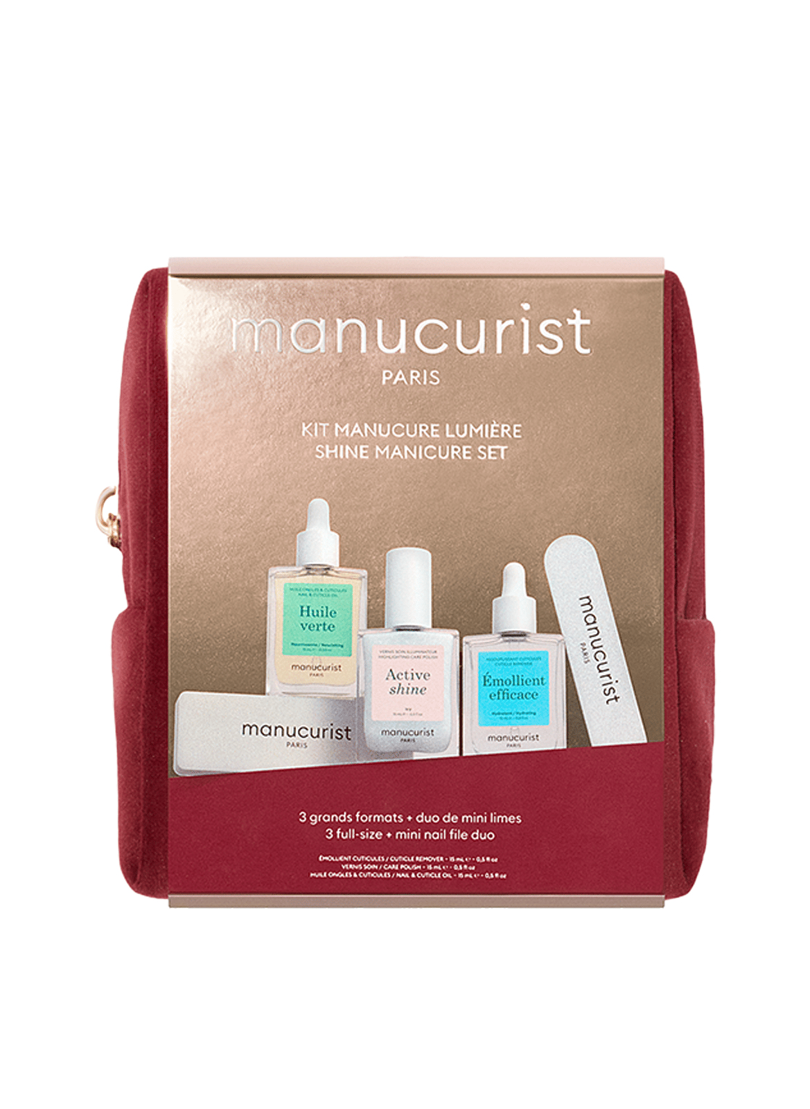 Glanzende manicureset MANUCURIST No color