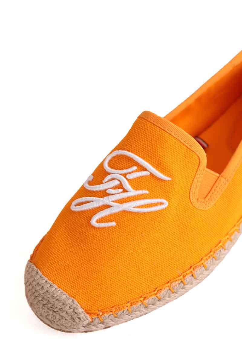 Espadrilles TOMMY HILFIGER - SECONDE MAIN Orange