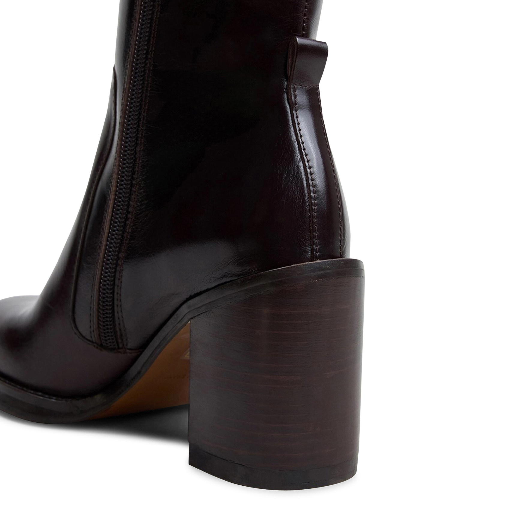 Leather boots JONAK Brown