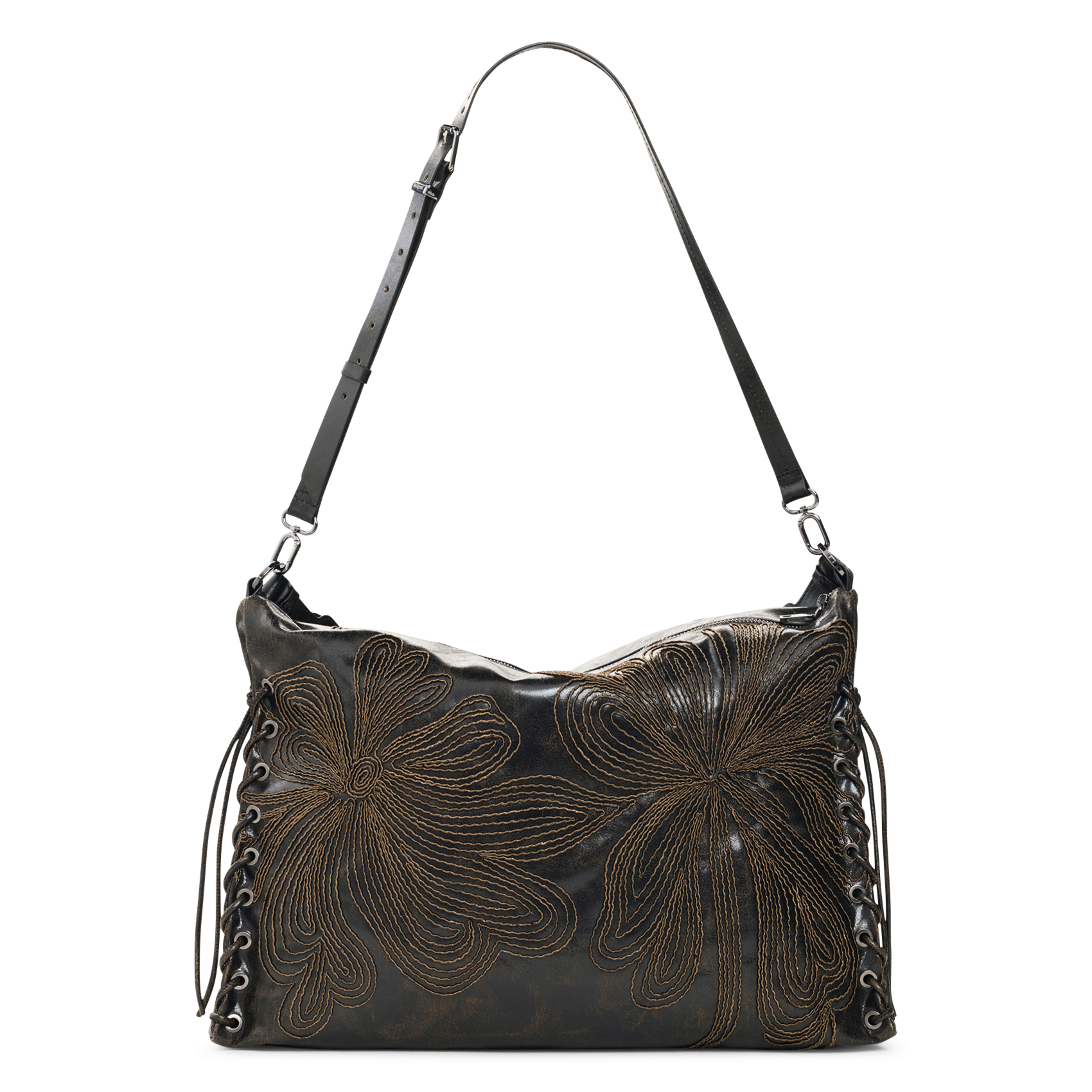Sac porté épaule brodé DESIGUAL Bruin