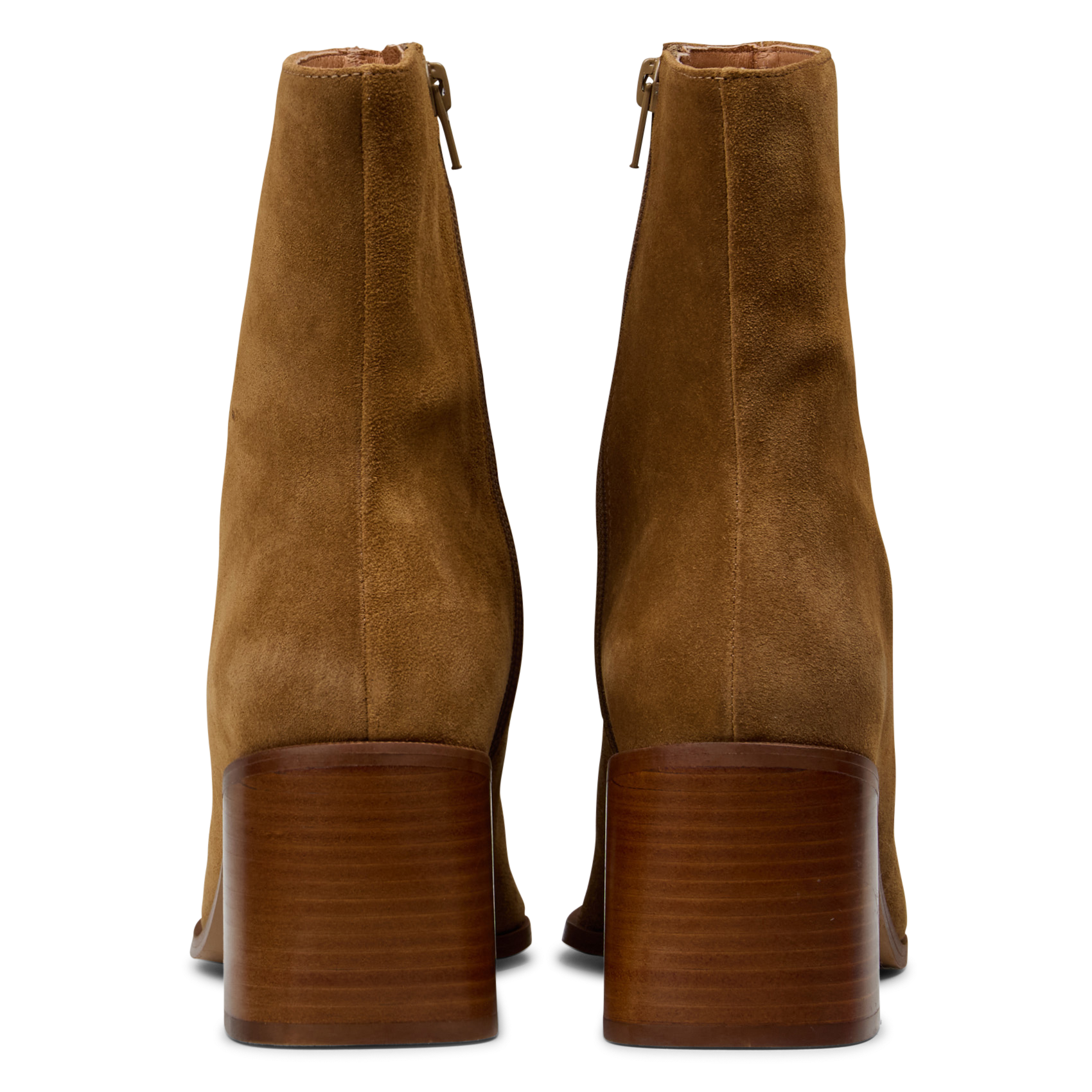 Leren enkellaarzen | Bruin MELLOW YELLOW Dames