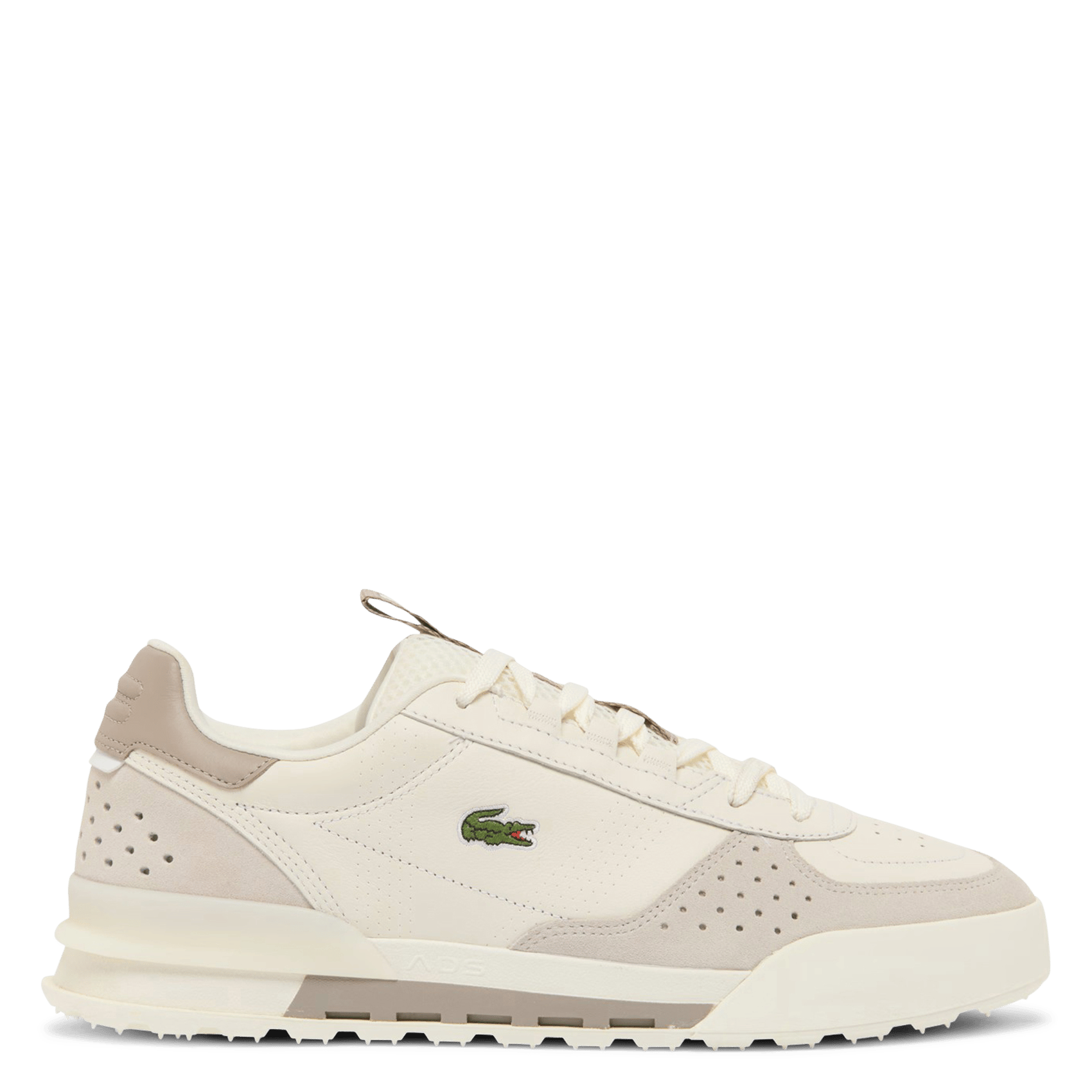 Baskets basses en cuir LACOSTE Blanc