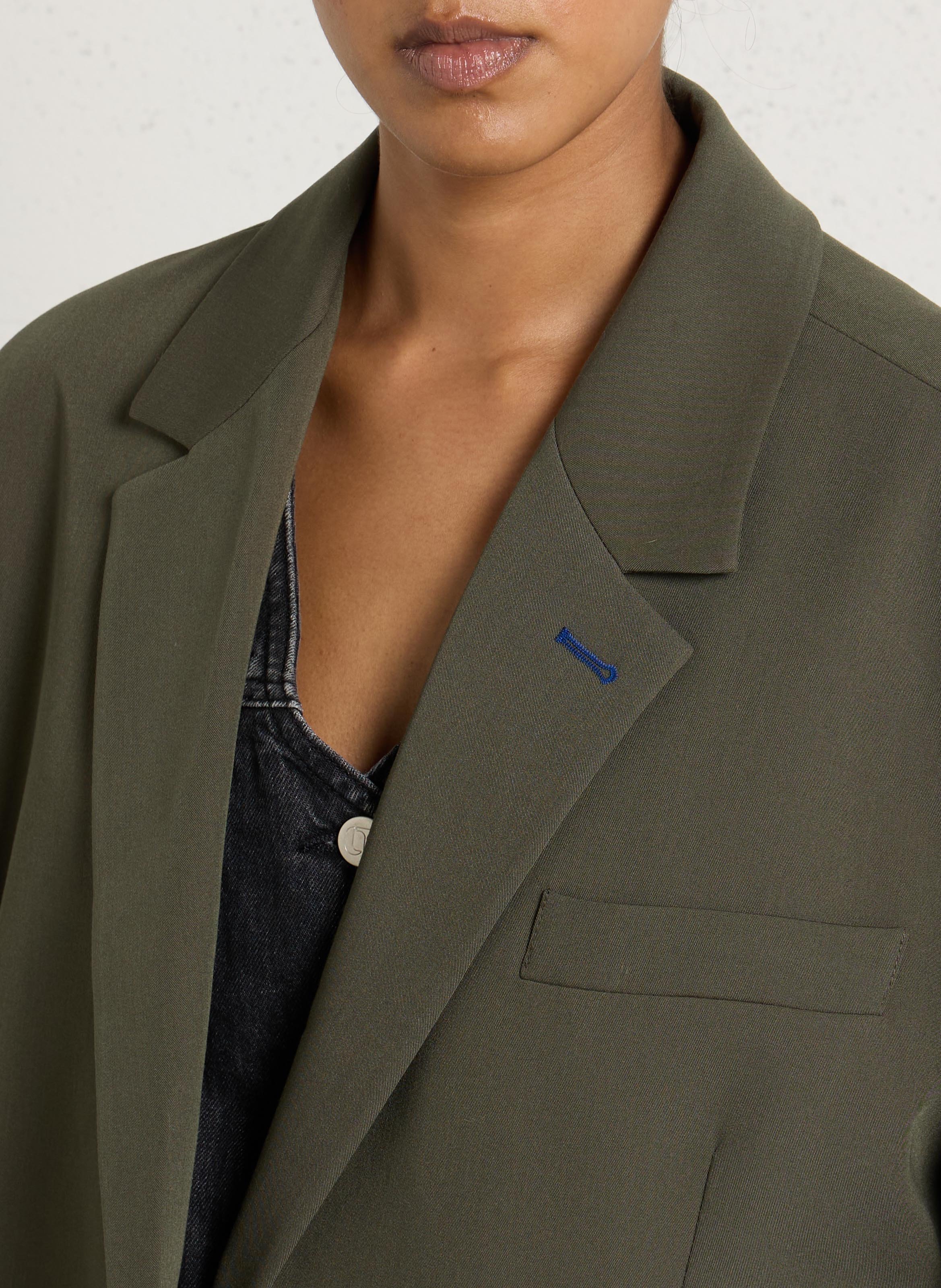 Blazer droit oversize uni IMPERIAL Vert