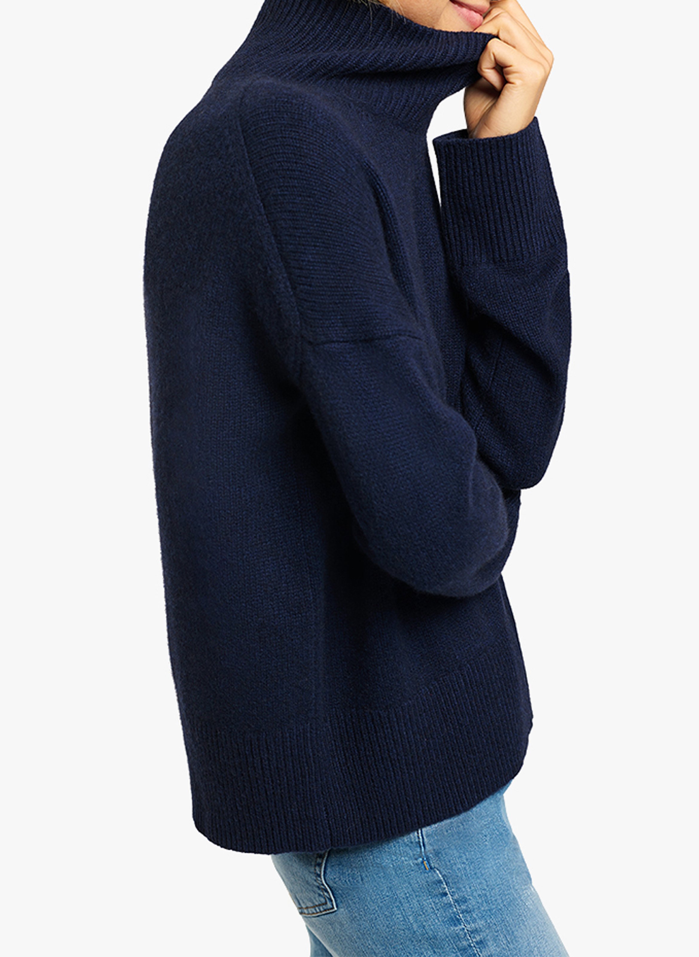 Col roulé en laine VANESSA BRUNO Bleu