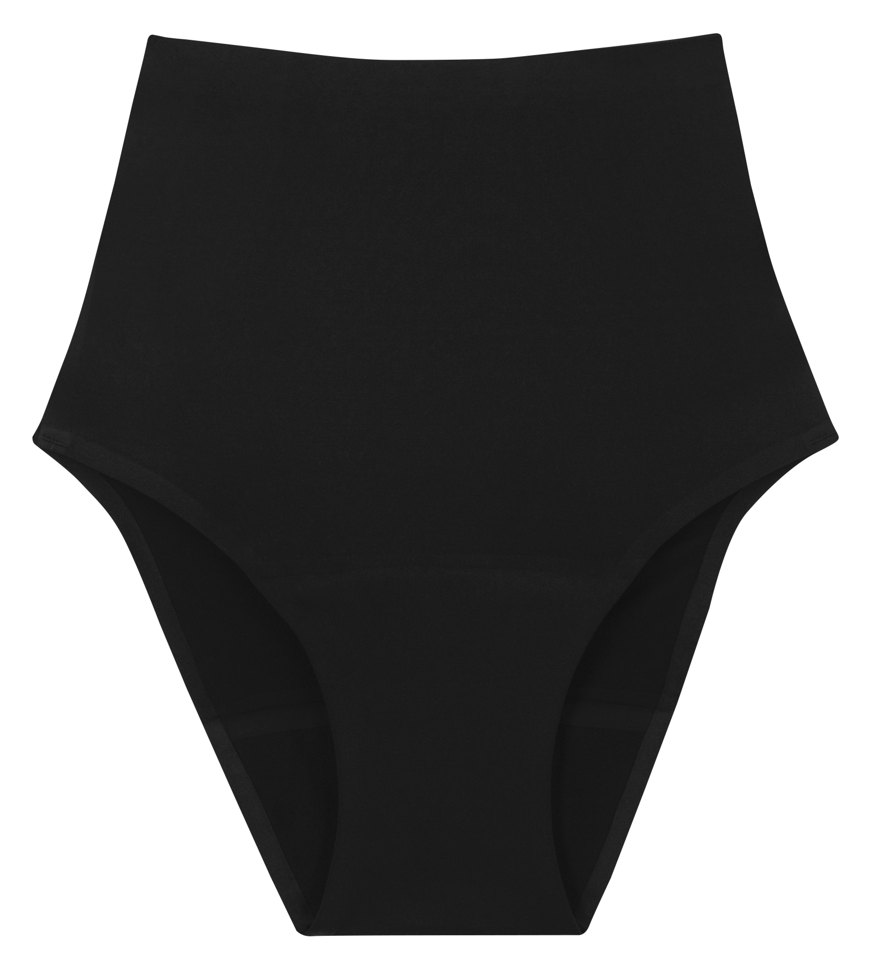 Regular flow high-waisted period pants SMOON Black