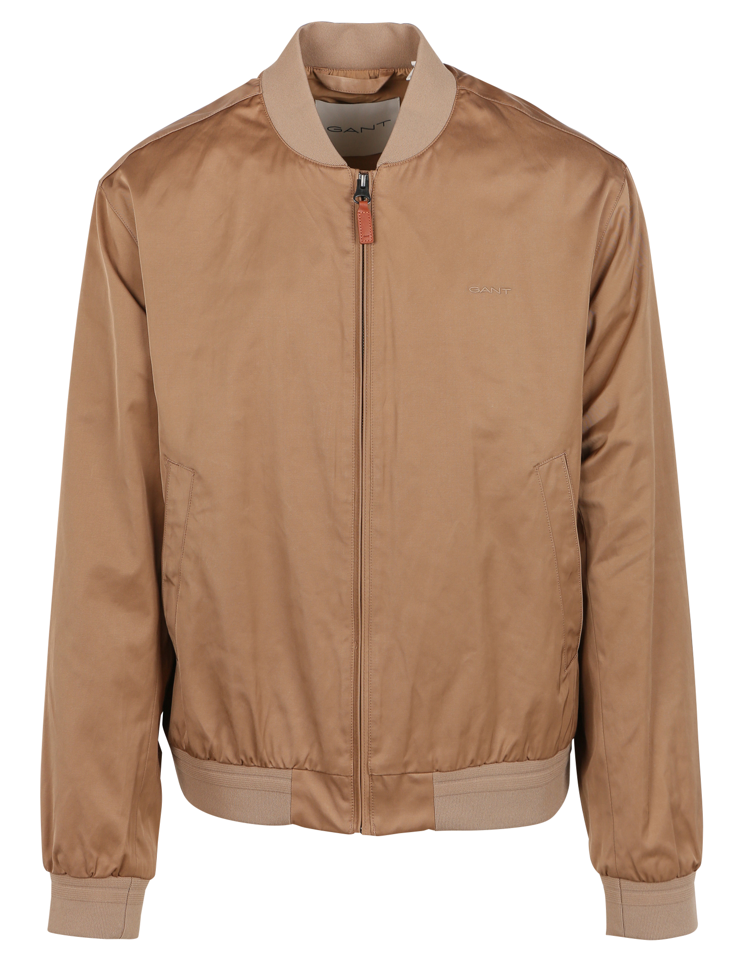 Oversized jacket with varsity collar GANT Khaki