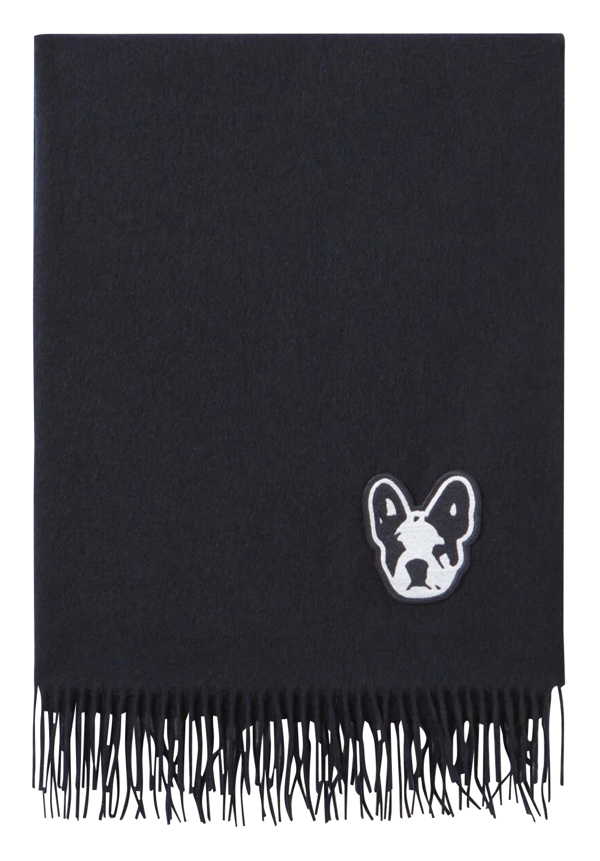 Echarpe en laine CLAUDIE PIERLOT Bleu