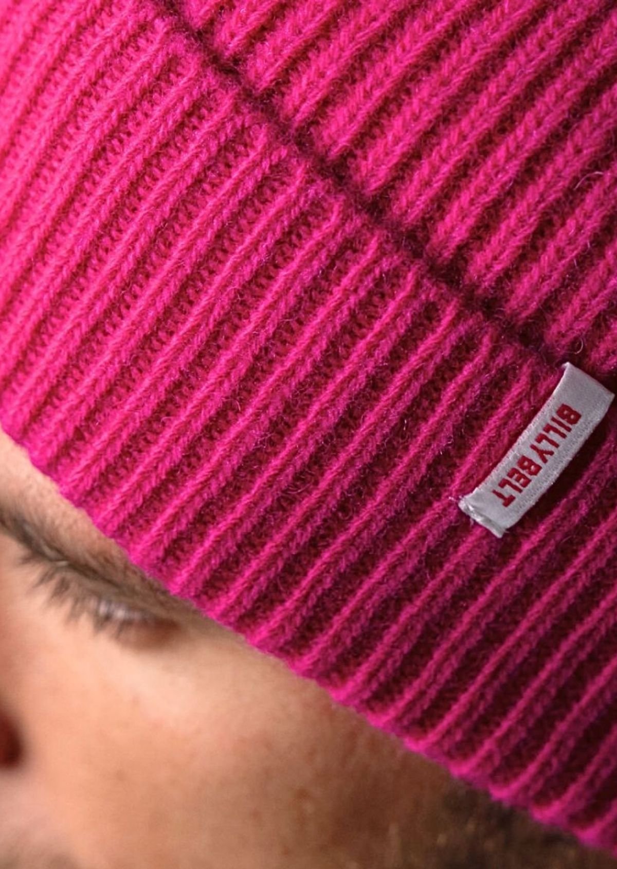 Lamb's wool beanie BILLYBELT Pink