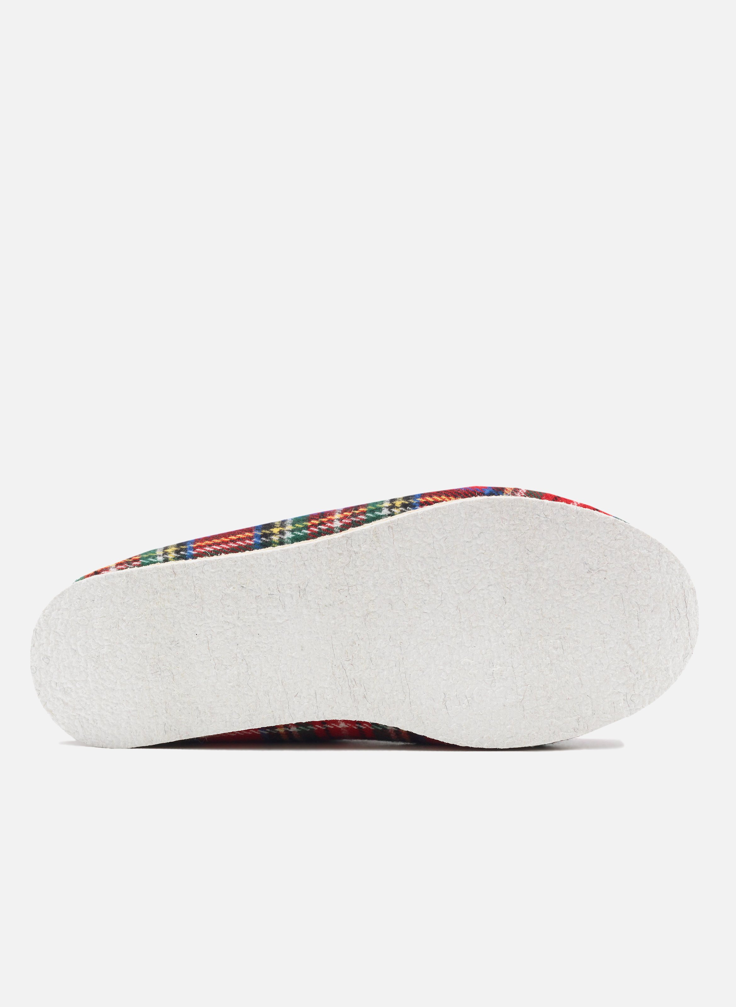 Fabric Charentaise slippers JULES & JENN Red