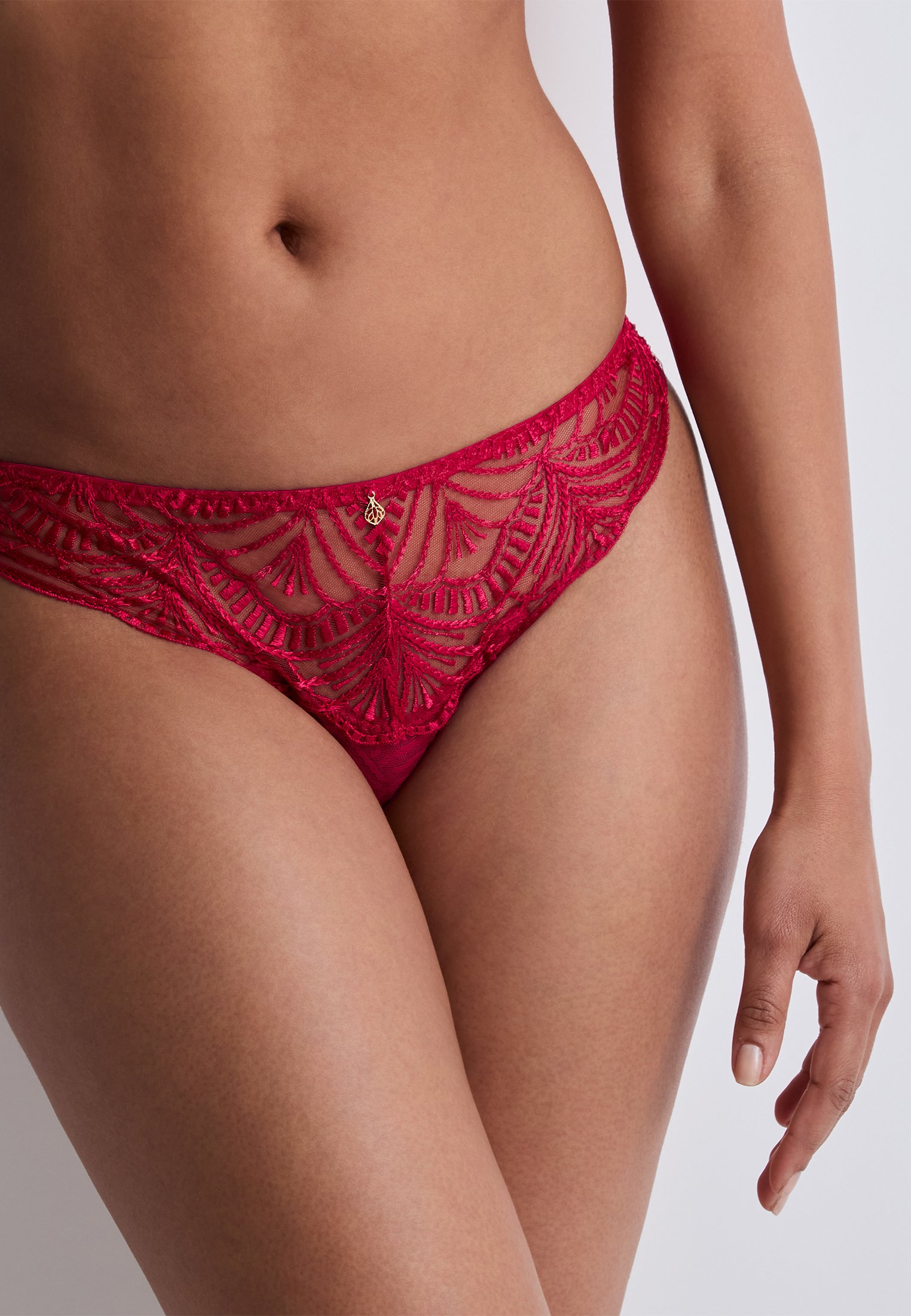 Italian panties AUBADE Red