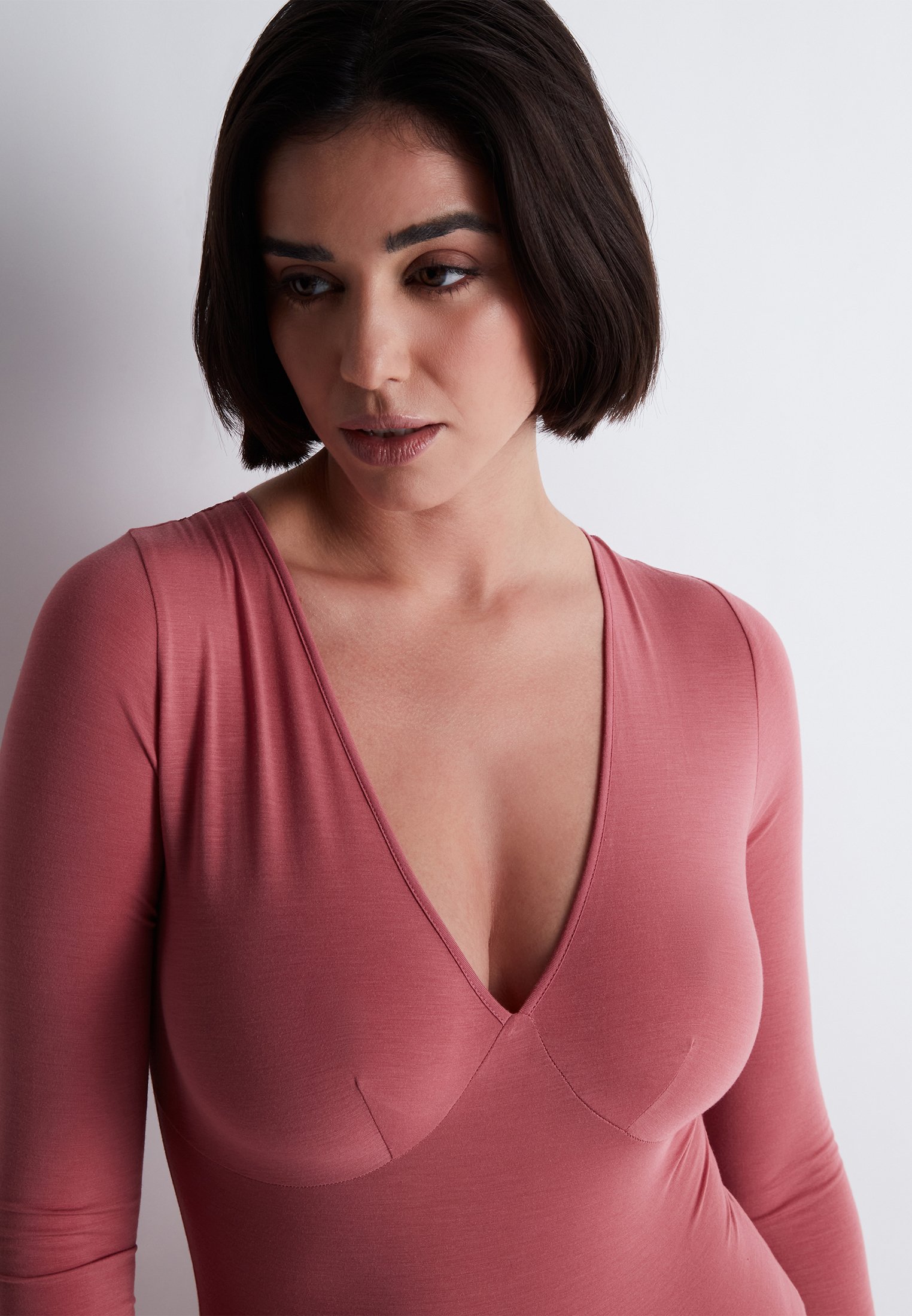 Body fines bretelles AUBADE Rose