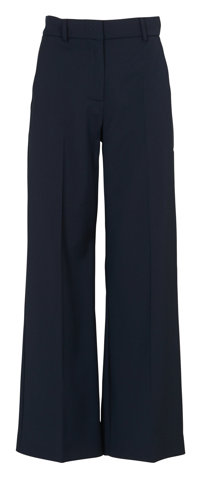 Pantalon large en laine MAX MARA WEEK END Bleu