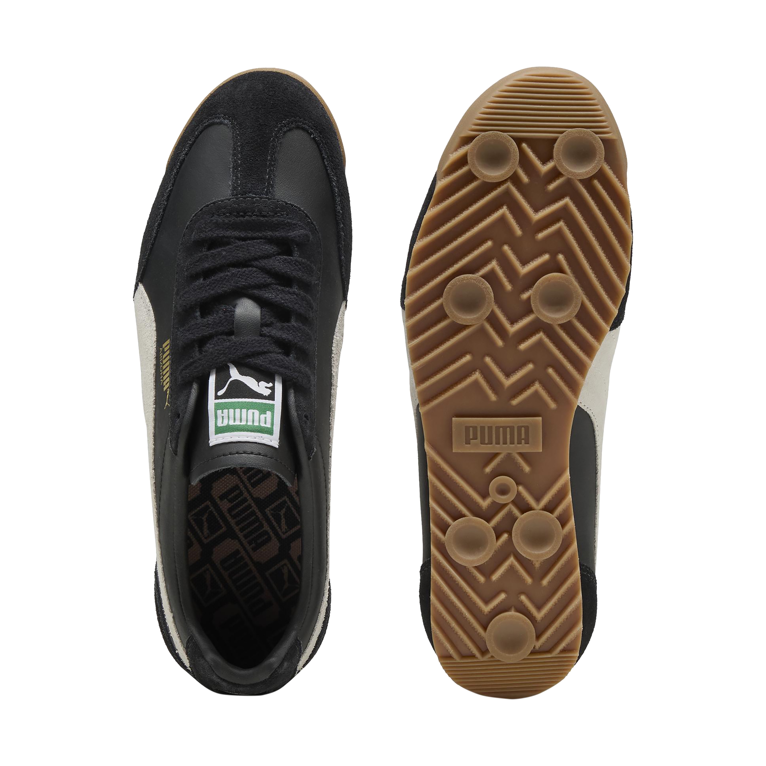 Low leather retro Arizona sneaker PUMA Black