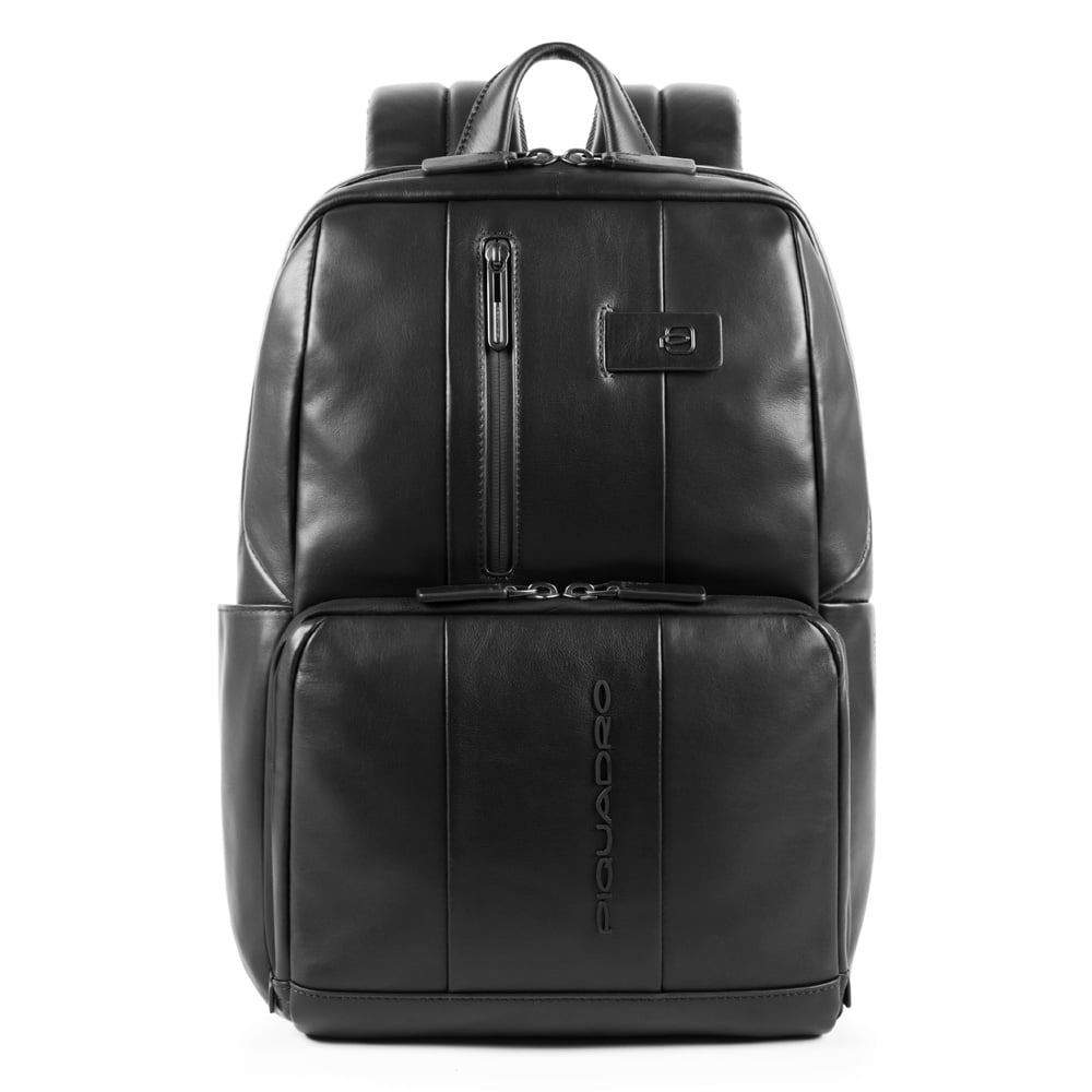 Leather backpack PIQUADRO